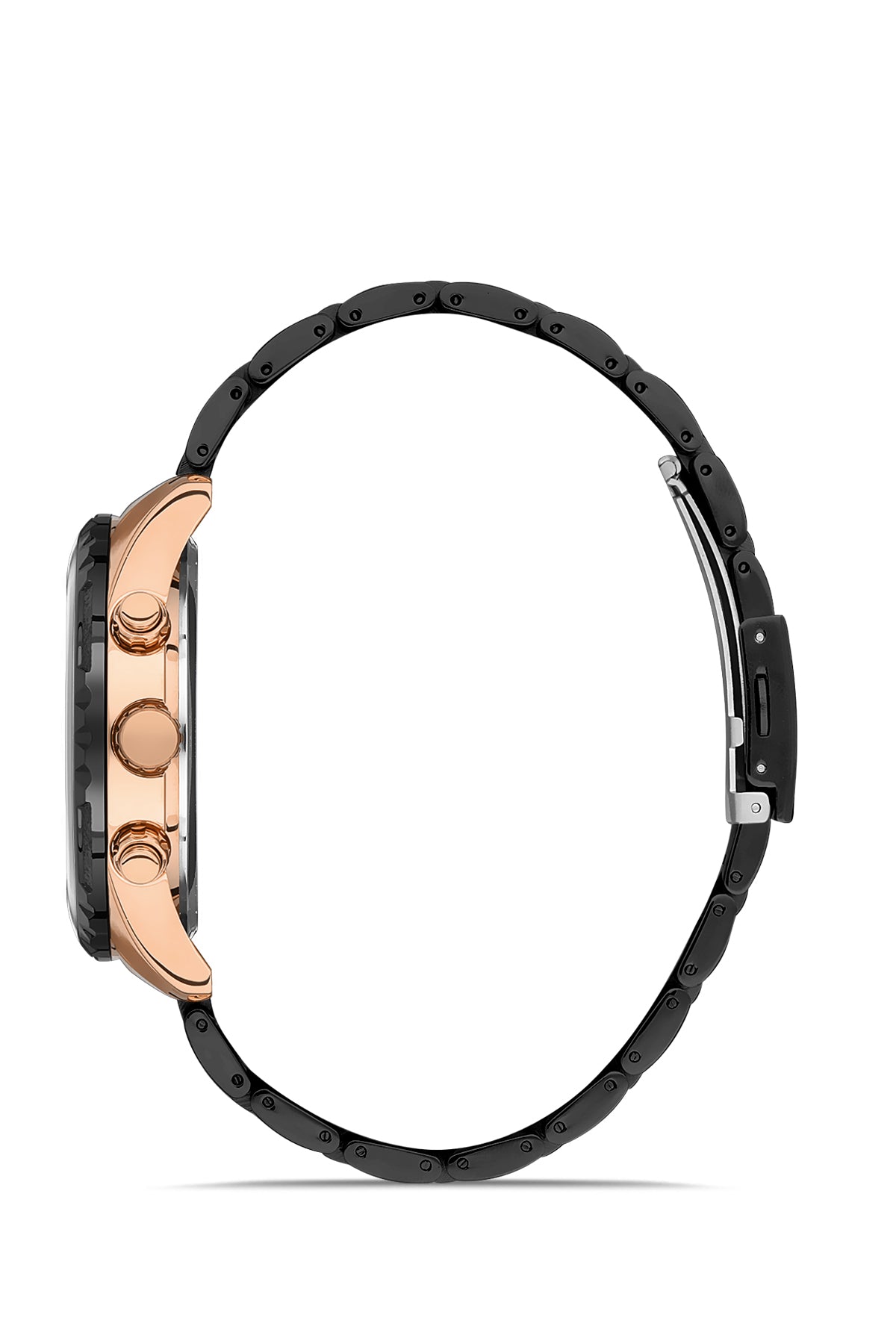 DAVID GUNER ROSE SİYAH KAPLAMALI SİYAH KADRANLI ERKEK KOL SAATİ DG-8364GA-R2