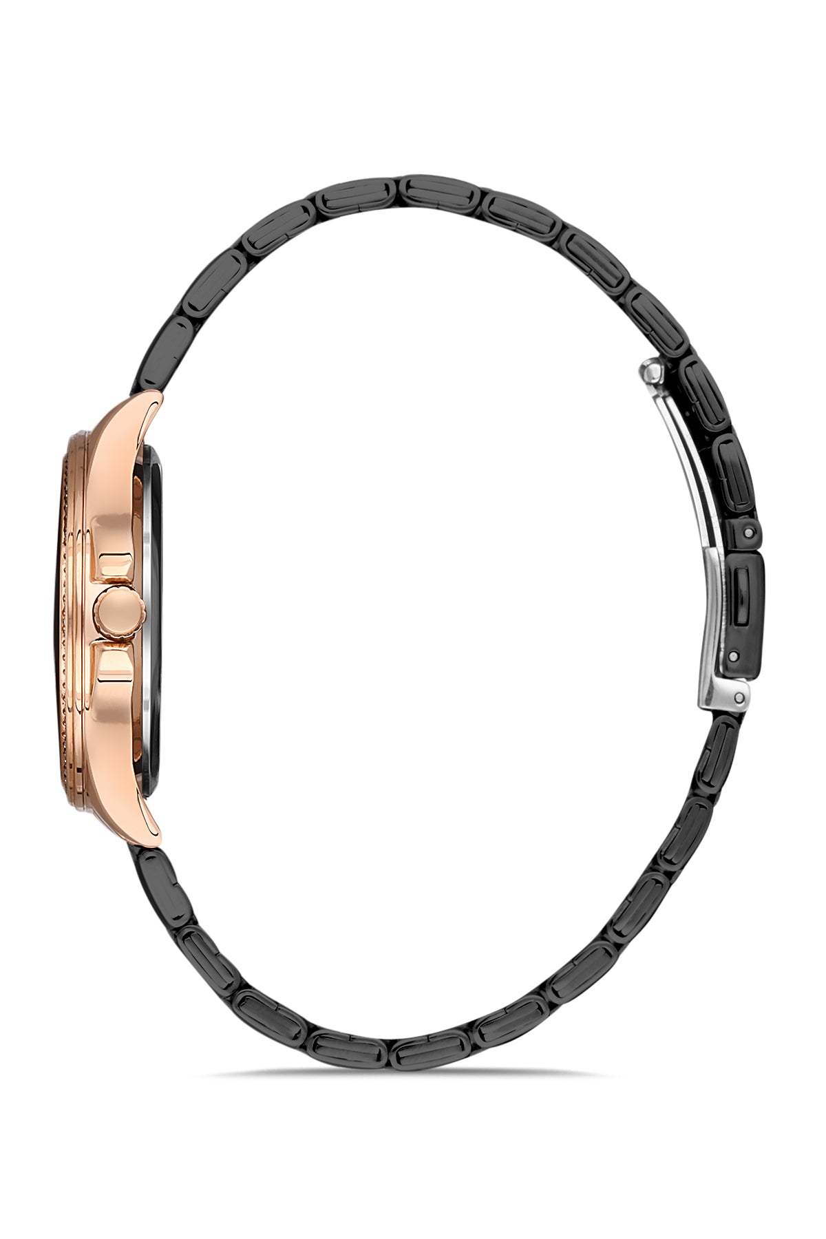 DAVID GUNER ROSE SİYAH KAPLAMALI SİYAH KADRANLI KADIN KOL SAATİ DG-8186LA-R2