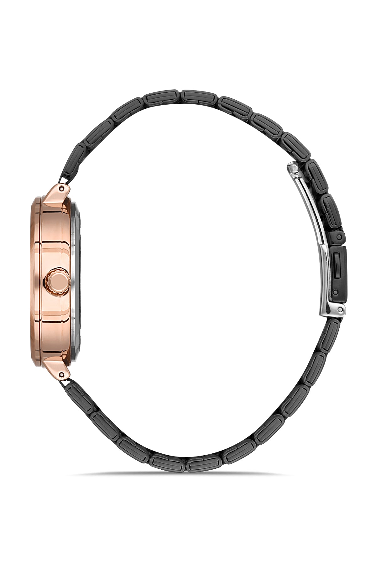 DAVID GUNER ROSE SİYAH KAPLAMALI SİYAH KADRANLI KADIN KOL SAATİ - DG-8222LA-R2