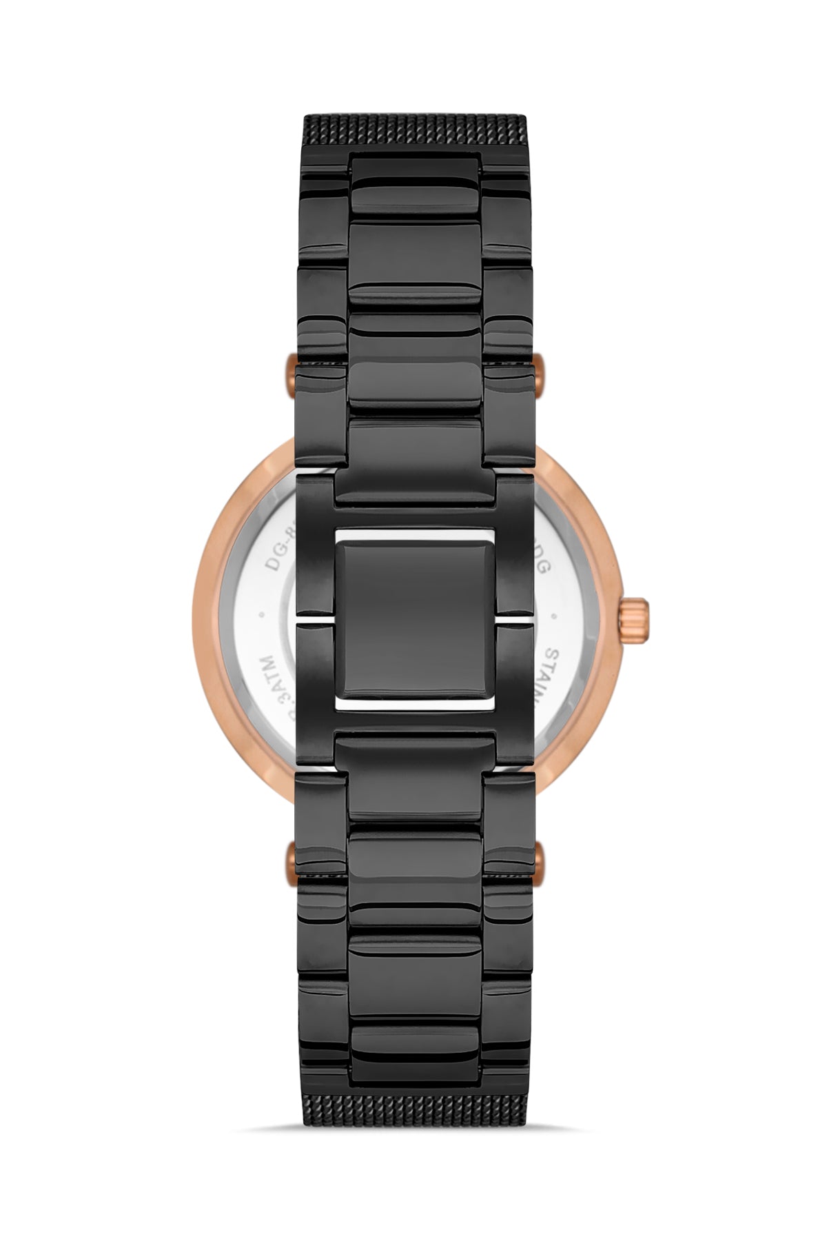 DAVID GUNER ROSE SİYAH KAPLAMALI SİYAH KADRANLI KADIN KOL SAATİ DG-8241LC-R2