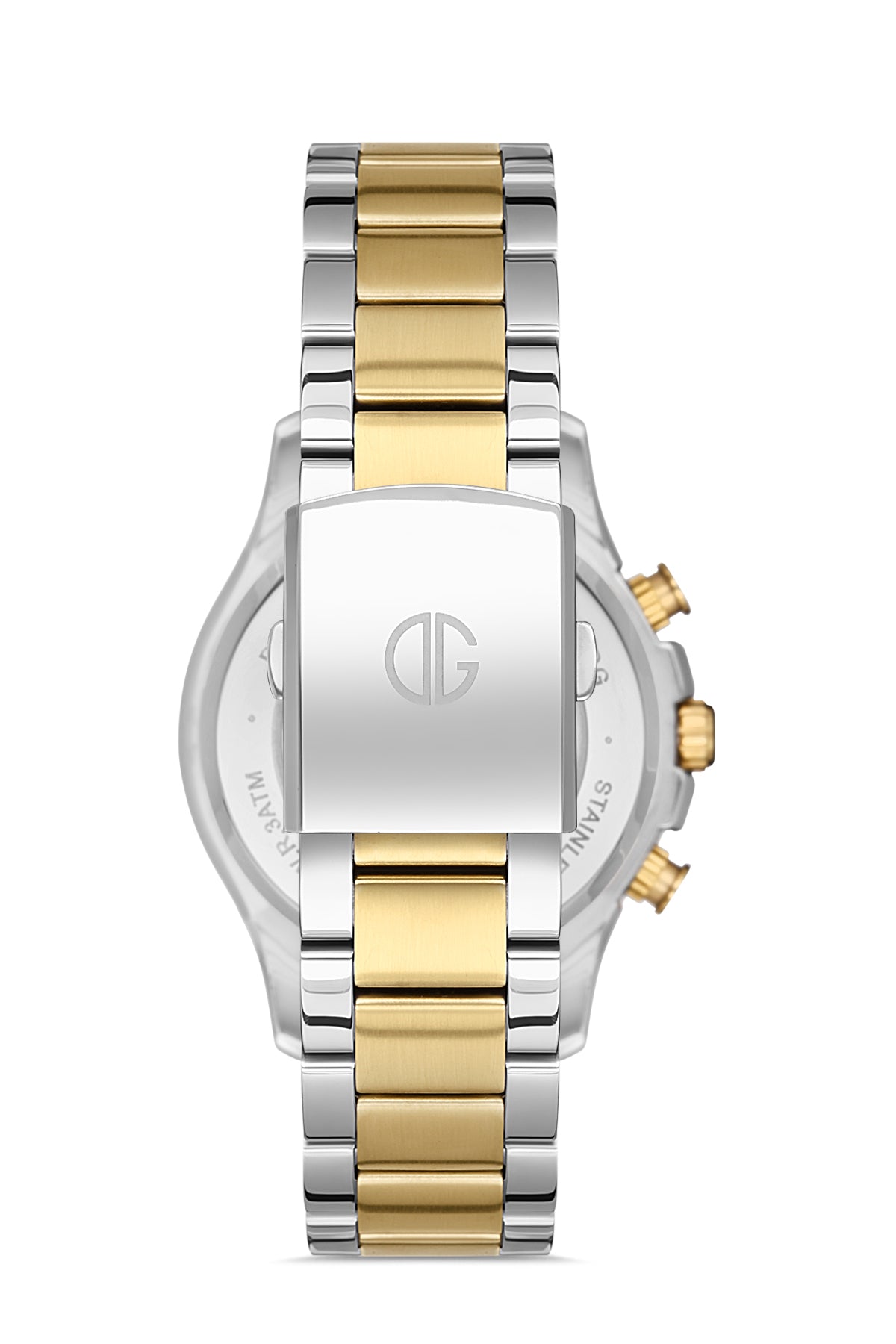 DAVID GUNER SARI BEYAZ KAPLAMALI BEYAZ KADRANLI ERKEK KOL SAATİ DG-8226GA-D1