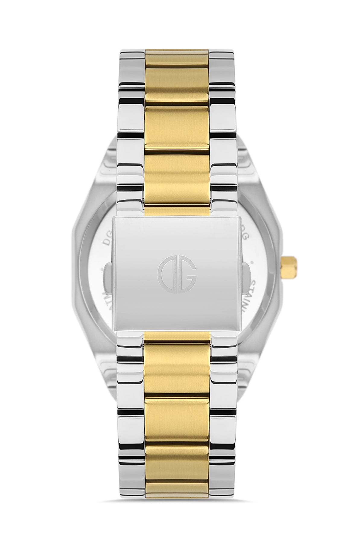 DAVID GUNER SARI BEYAZ KAPLAMALI BEYAZ KADRANLI ERKEK KOL SAATİ DG-8256GA-D1