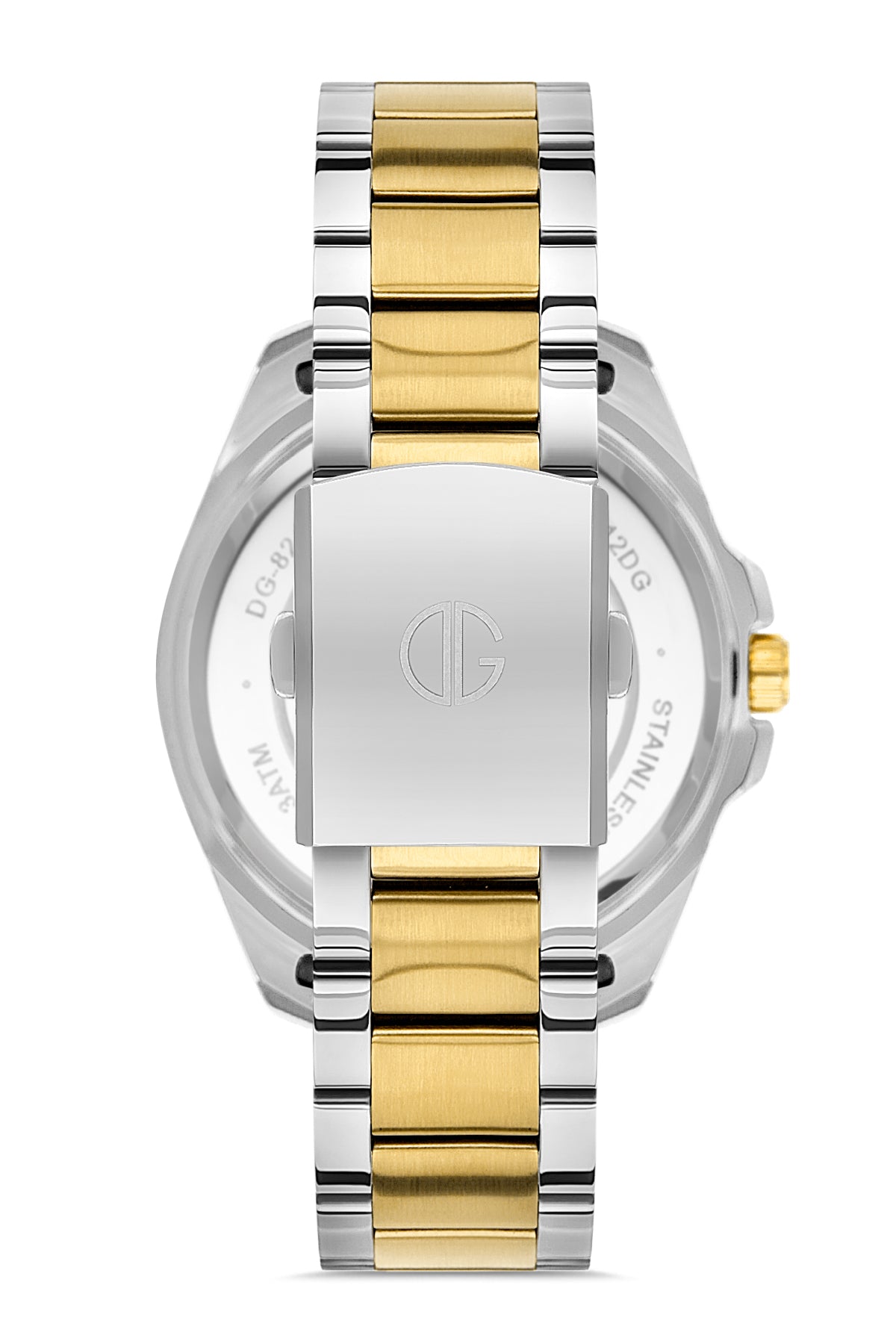 DAVID GUNER SARI BEYAZ KAPLAMALI BEYAZ KADRANLI ERKEK KOL SAATİ DG-8306GA-D1