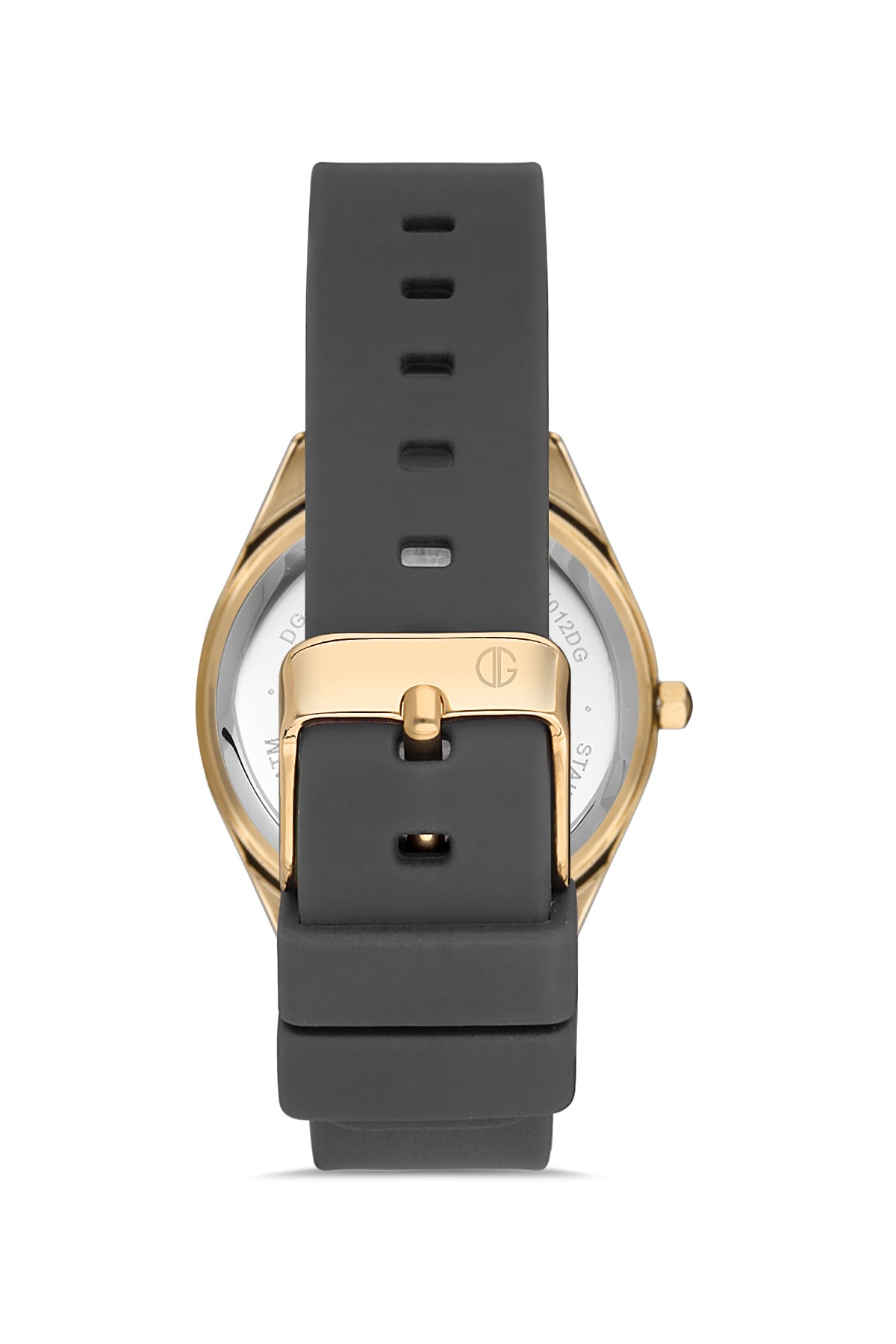 DAVID GUNER SARI BEYAZ KAPLAMALI BEYAZ KADRANLI KADIN KOL SAATİ DG-8266LD-D1