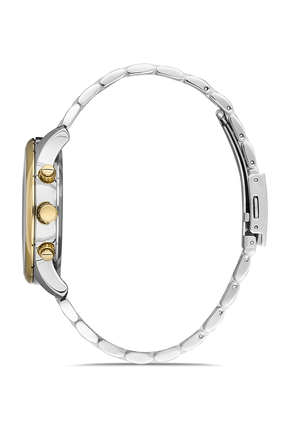 Davıd Guner Yellow White Coated Men's Watch