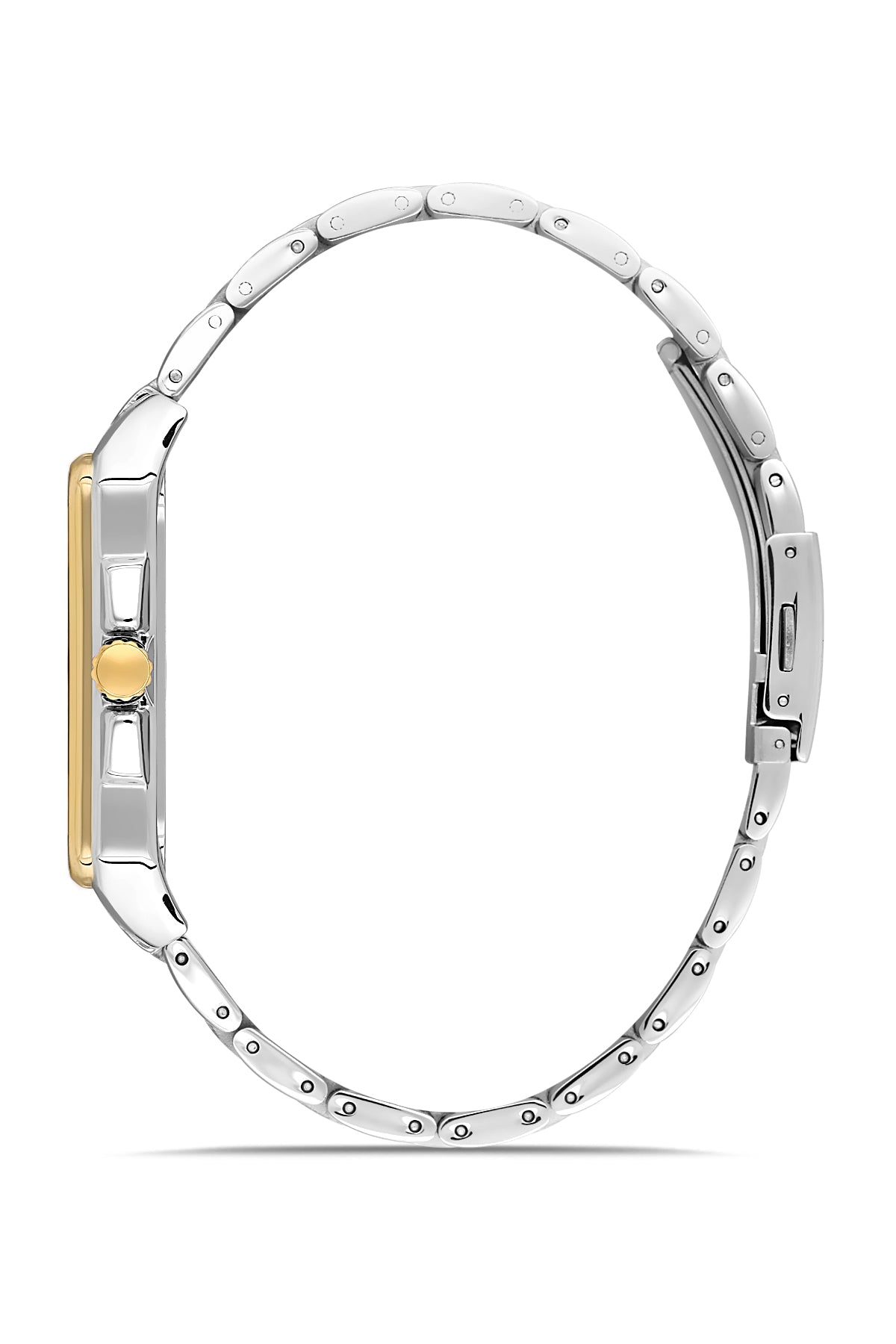 DAVID GUNER Siyah Kadranlı Sarı Gümüş Kaplamalı Erkek Kol Saati - DG-8668GA-D2