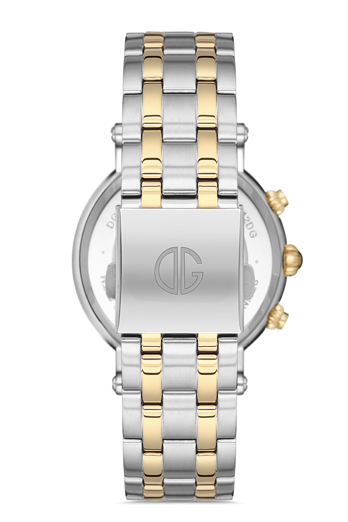 DAVID GUNER SARI BEYAZ KAPLAMALI YEŞİL KADRANLI ERKEK KOL SAATİ DG-8187GA-D10