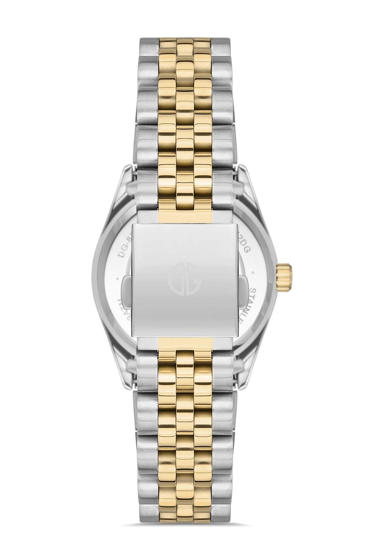 DAVID GUNER SARI BEYAZ KAPLAMALI YEŞİL KADRANLI KADIN KOL SAATİ DG-8383LA-D10