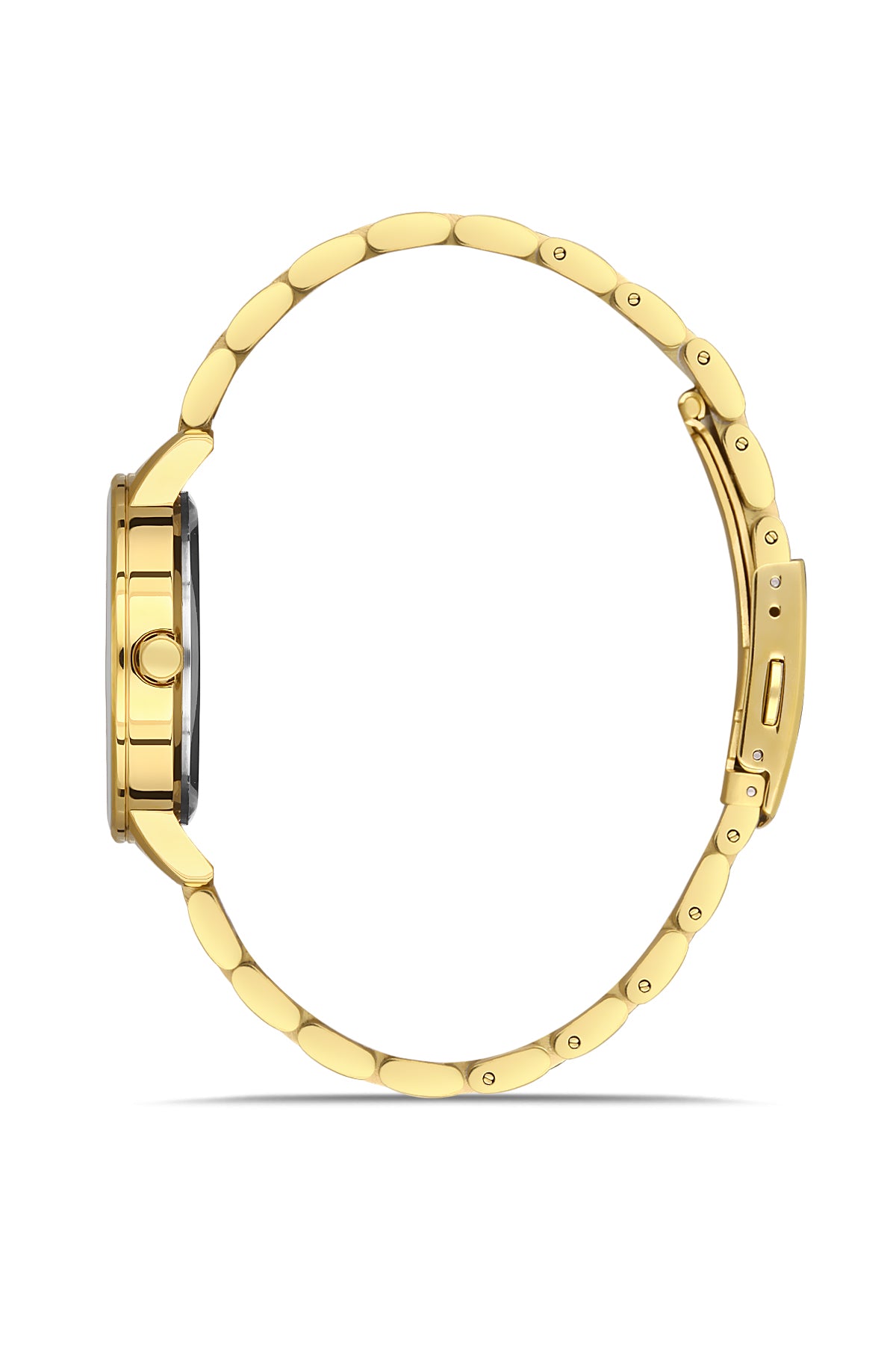 DAVID GUNER Yellow Dial Women's Watch