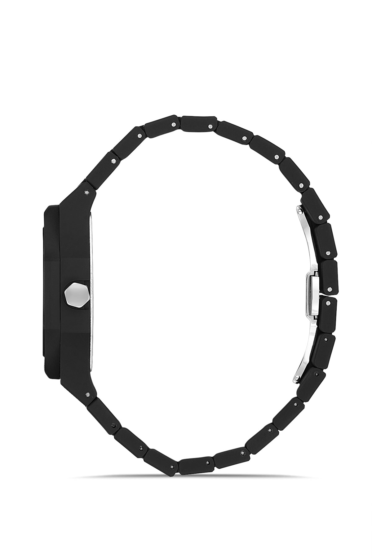 DAVID GUNER Sarı Kadranlı Siyah Kaplamalı Polikarbon Erkek Kol Saati - DG-8660GD-G12