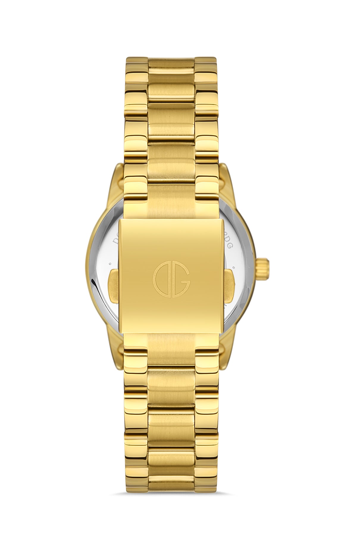 DAVID GUNER Yellow Coated Women's Watch