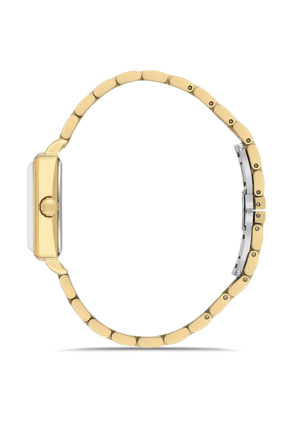 DAVID GUNER Yellow Dial Women's Watch