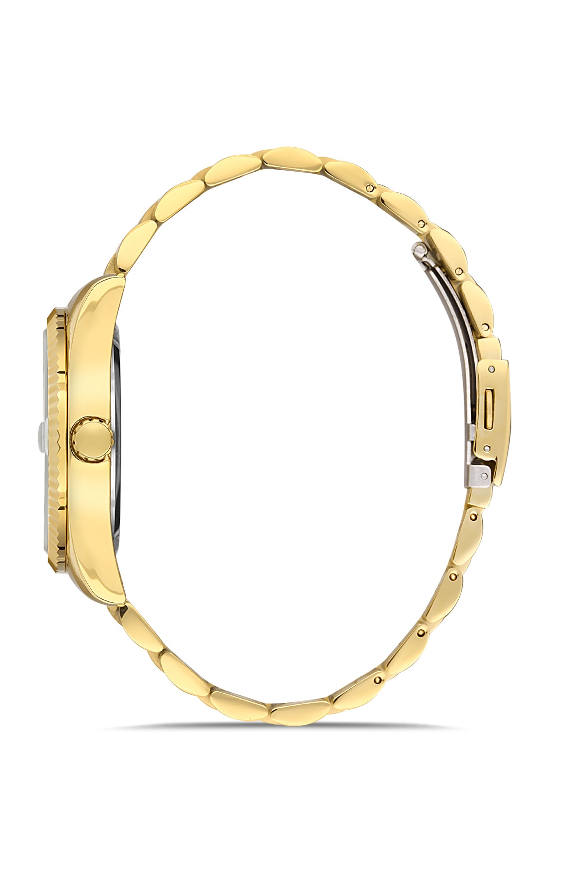 DAVID GUNER SARI KAPLAMALI YEŞİL KADRANLI ERKEK KOL SAATİ - DG-8329GA-B10