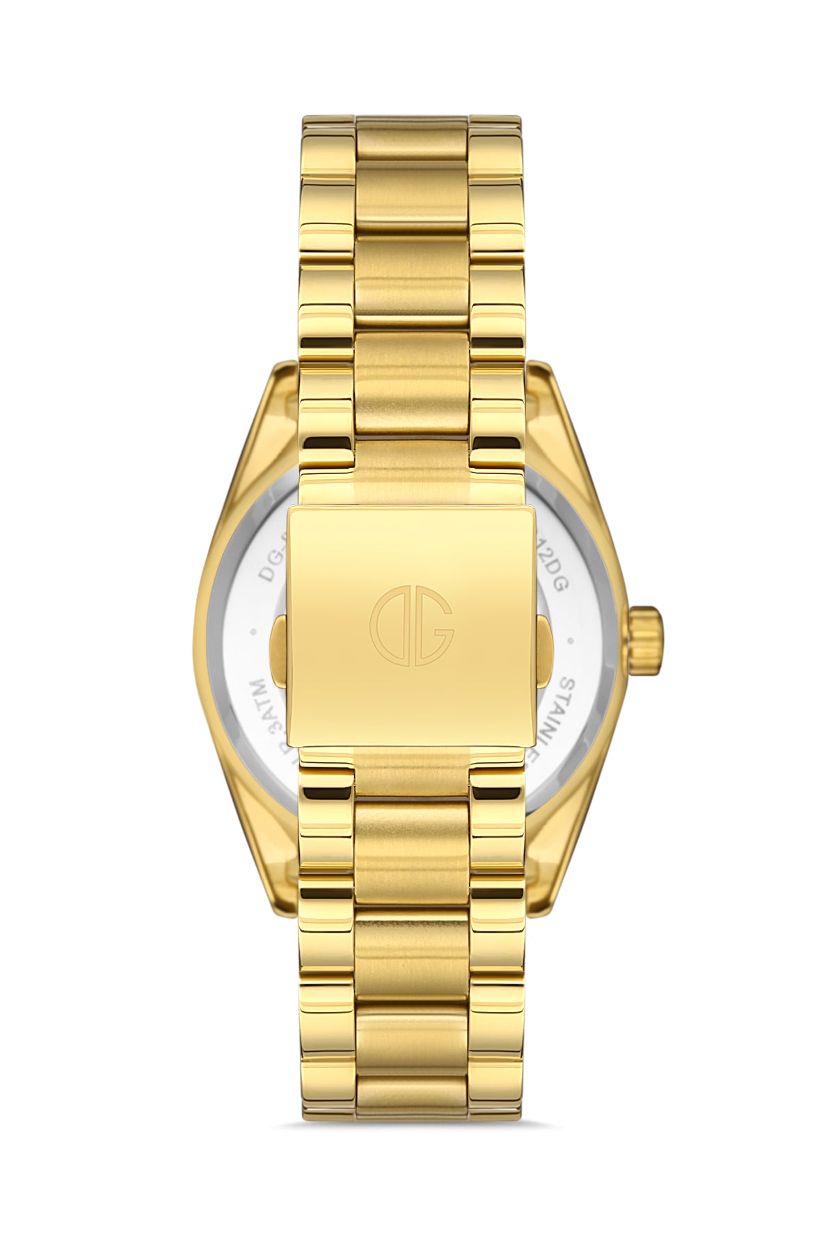 DAVID GUNER SARI KAPLAMALI YEŞİL KADRANLI ERKEK KOL SAATİ - DG-8329GA-B10