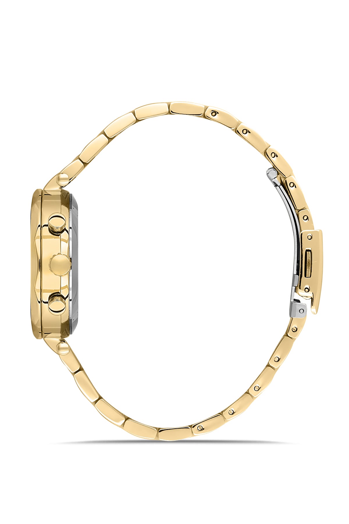 DAVID GUNER SARI KAPLAMALI YEŞİL KADRANLI KADIN KOL SAATİ - DG-8694LA-B10