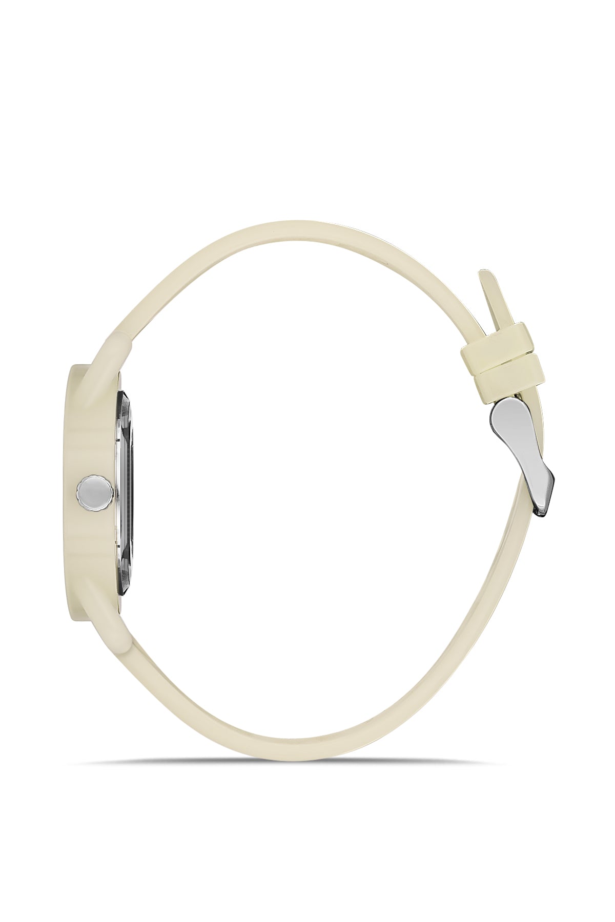 DAVID GUNER Siyah Kadranlı Bej Geri Dönüştürülebilir Su Geçirmez Unisex Kol Saati - DG-8661LD-A2A