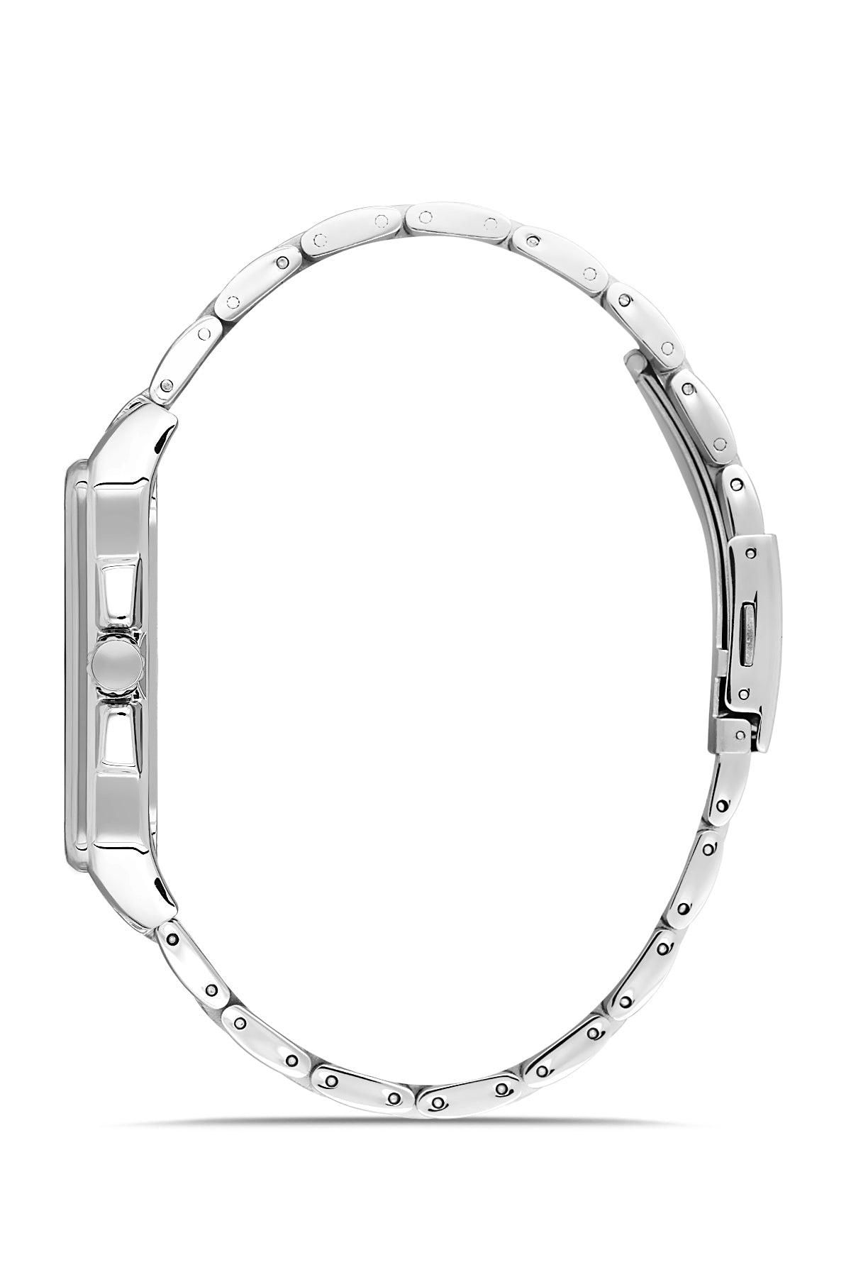 DAVID GUNER Siyah Kadranlı Gümüş Kaplamalı Erkek Kol Saati - DG-8668GA-A2