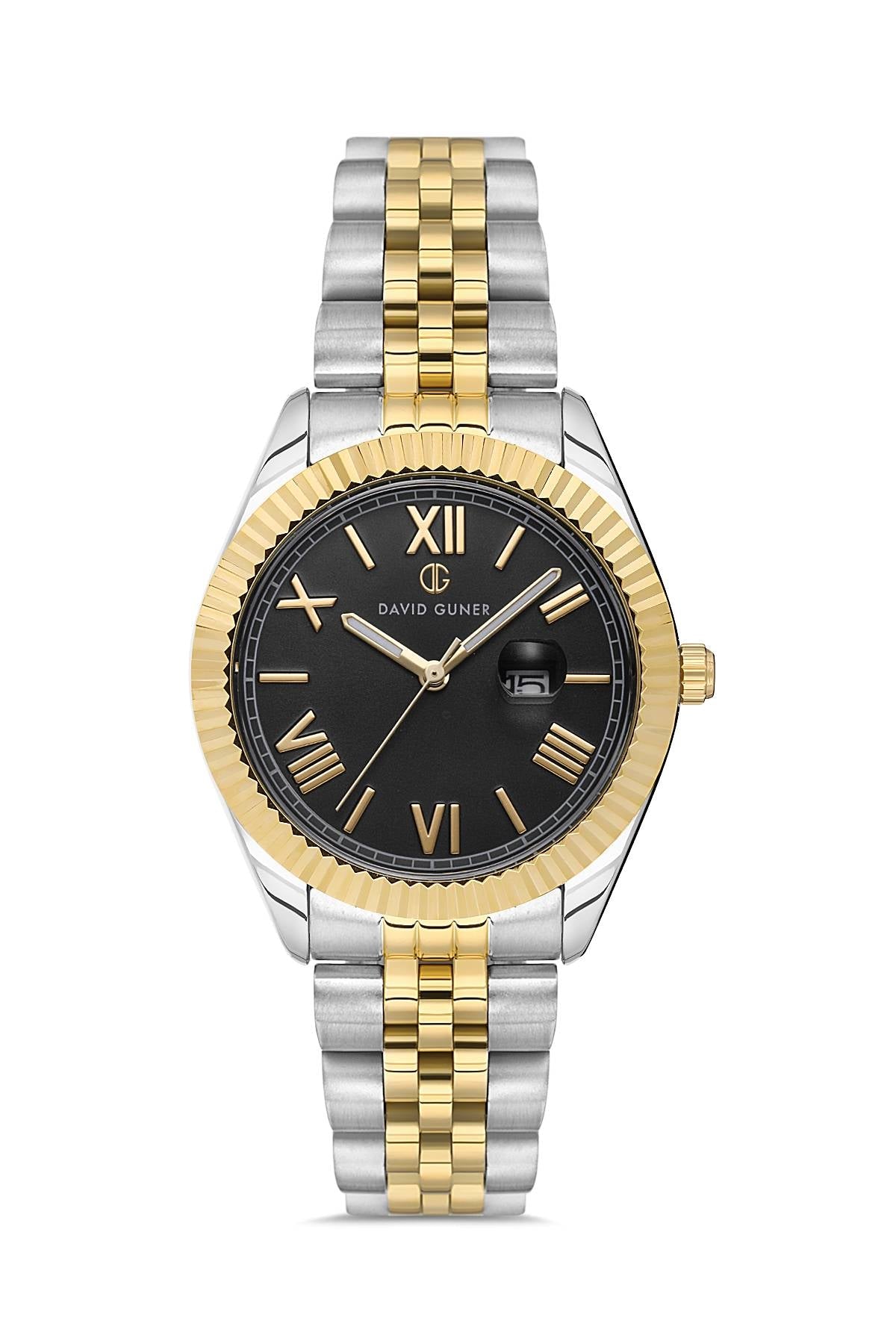 DAVID GUNER Black Dial Women's Watch