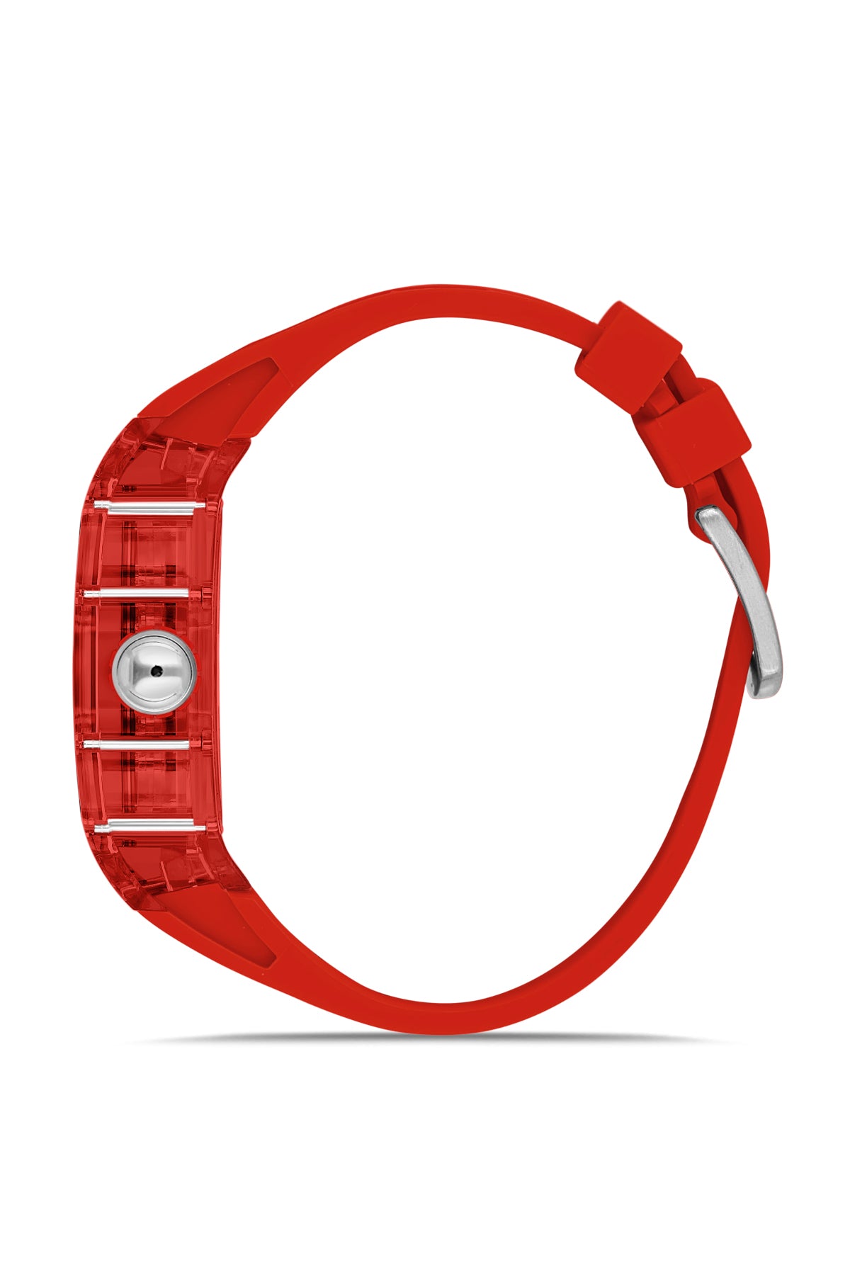 DAVID GUNER Siyah Kadranlı Otomatik Kırmızı Polikarbon Kordon Erkek Kol Saati - DG-8628GD-ZP2