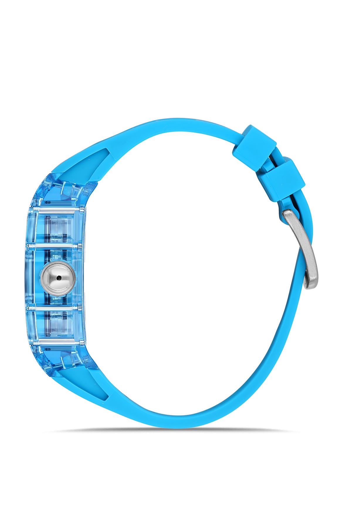 DAVID GUNER Siyah Kadranlı Otomatik Mavi Polikarbon Kordon Erkek Kol Saati - DG-8628GD-H2