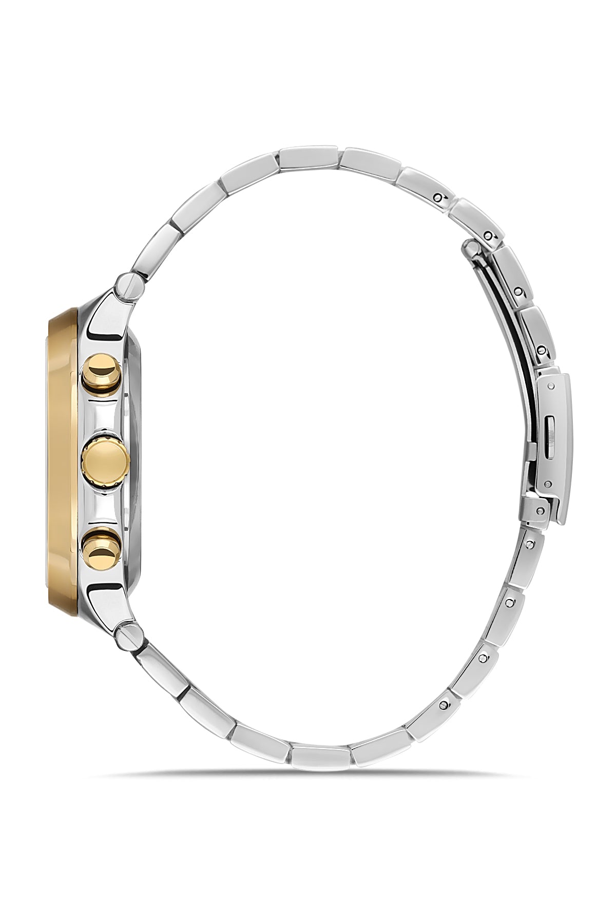 DAVID GUNER Siyah Kadranlı Paslanmaz Masif Çelik Erkek Kol Saati - DG-8522GA-D2