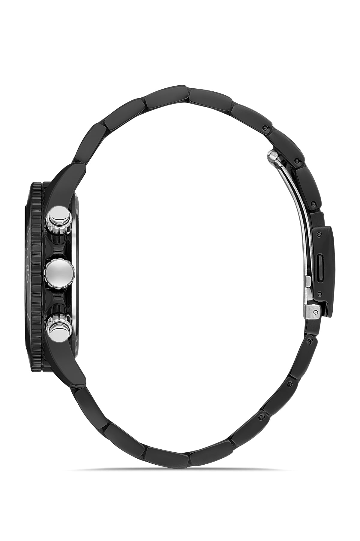 DAVID GUNER Siyah Kadranlı Siyah Kaplamalı Erkek Kol Saati - DG-8252GA-G2