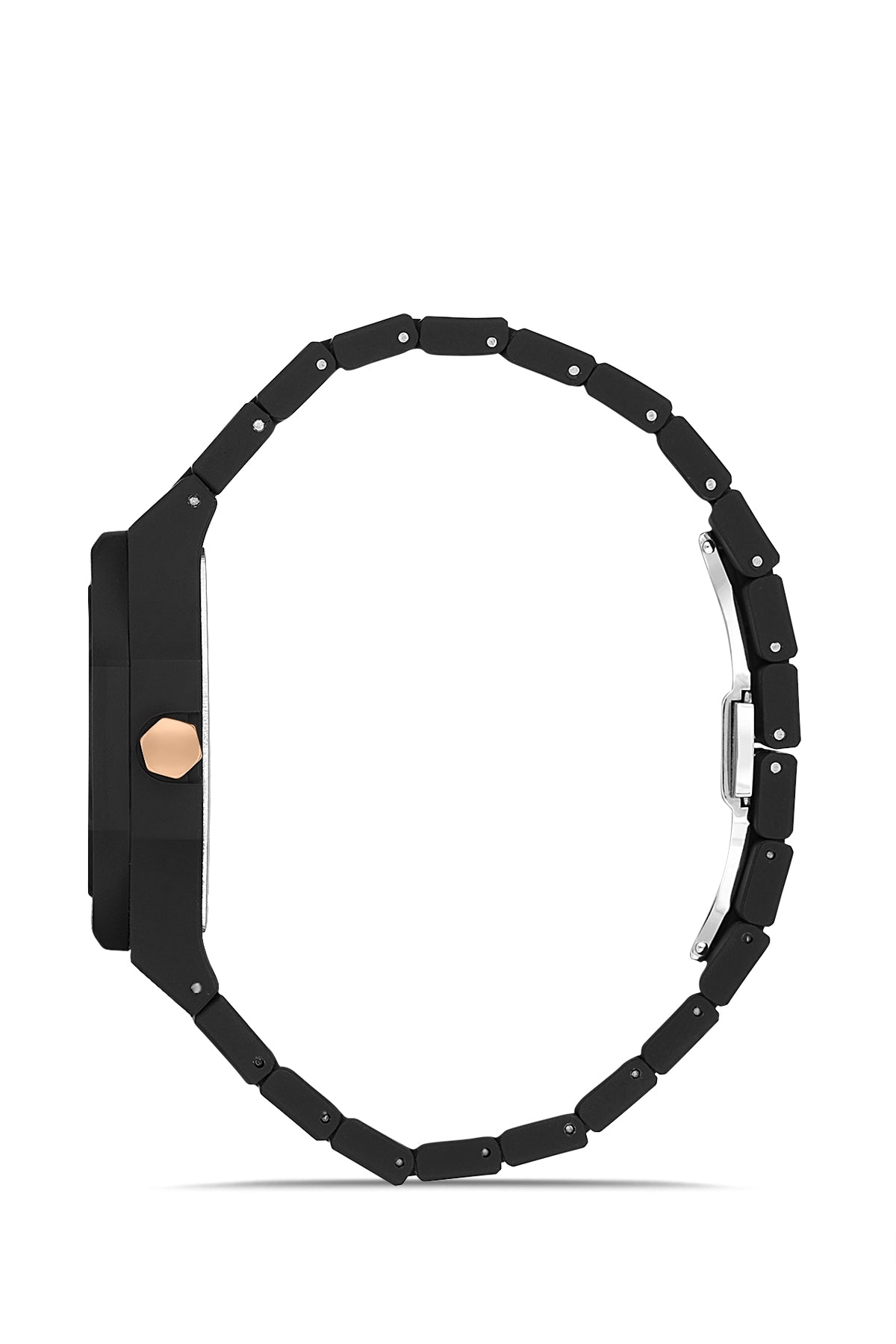 DAVID GUNER Siyah Kadranlı Siyah Kaplamalı Polikarbon Erkek Kol Saati - DG-8660GD-G2