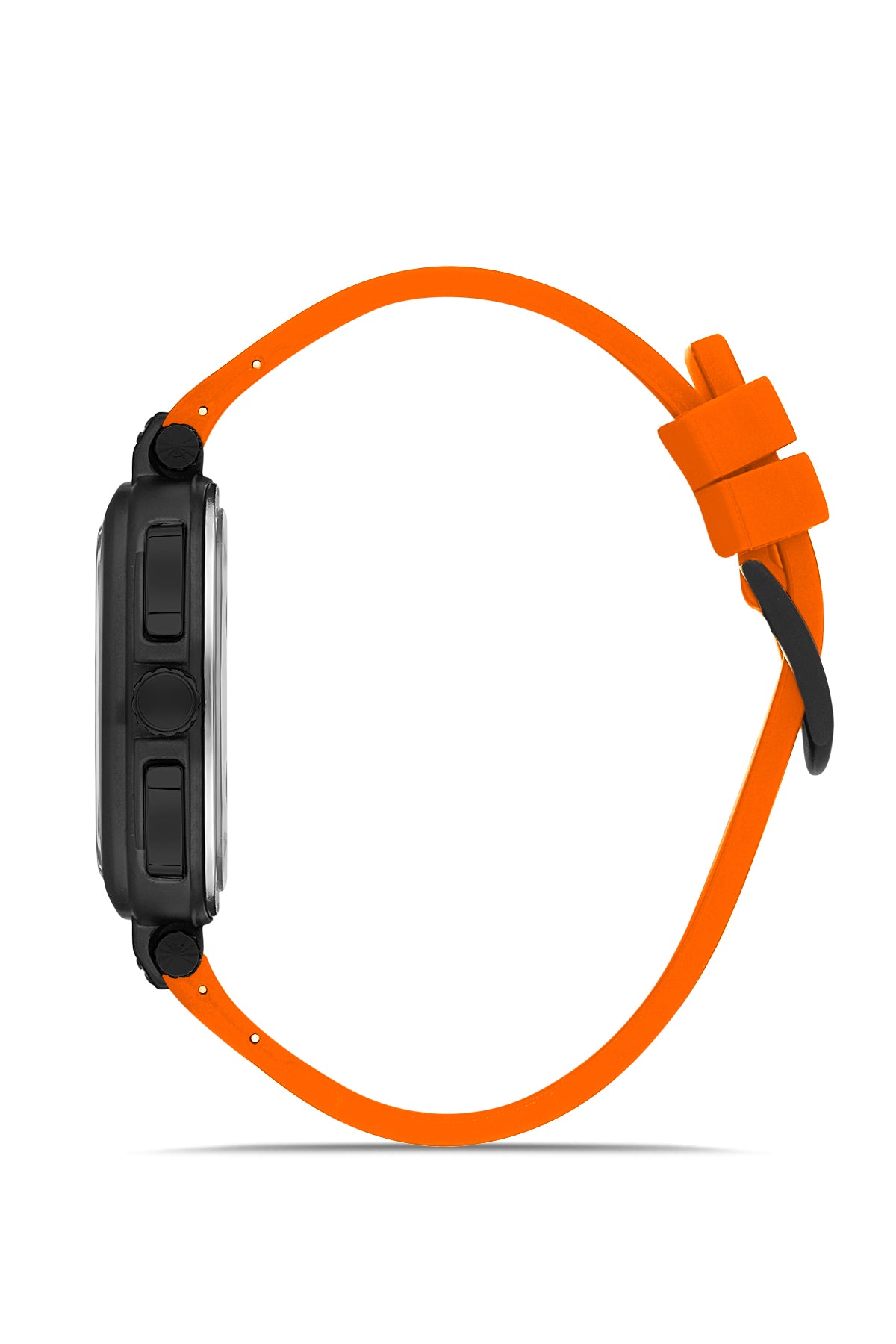 DAVID GUNER Siyah Kadranlı Turuncu Kayışlı Kare Erkek Kol Saati - DG-8500GD-ZQ2