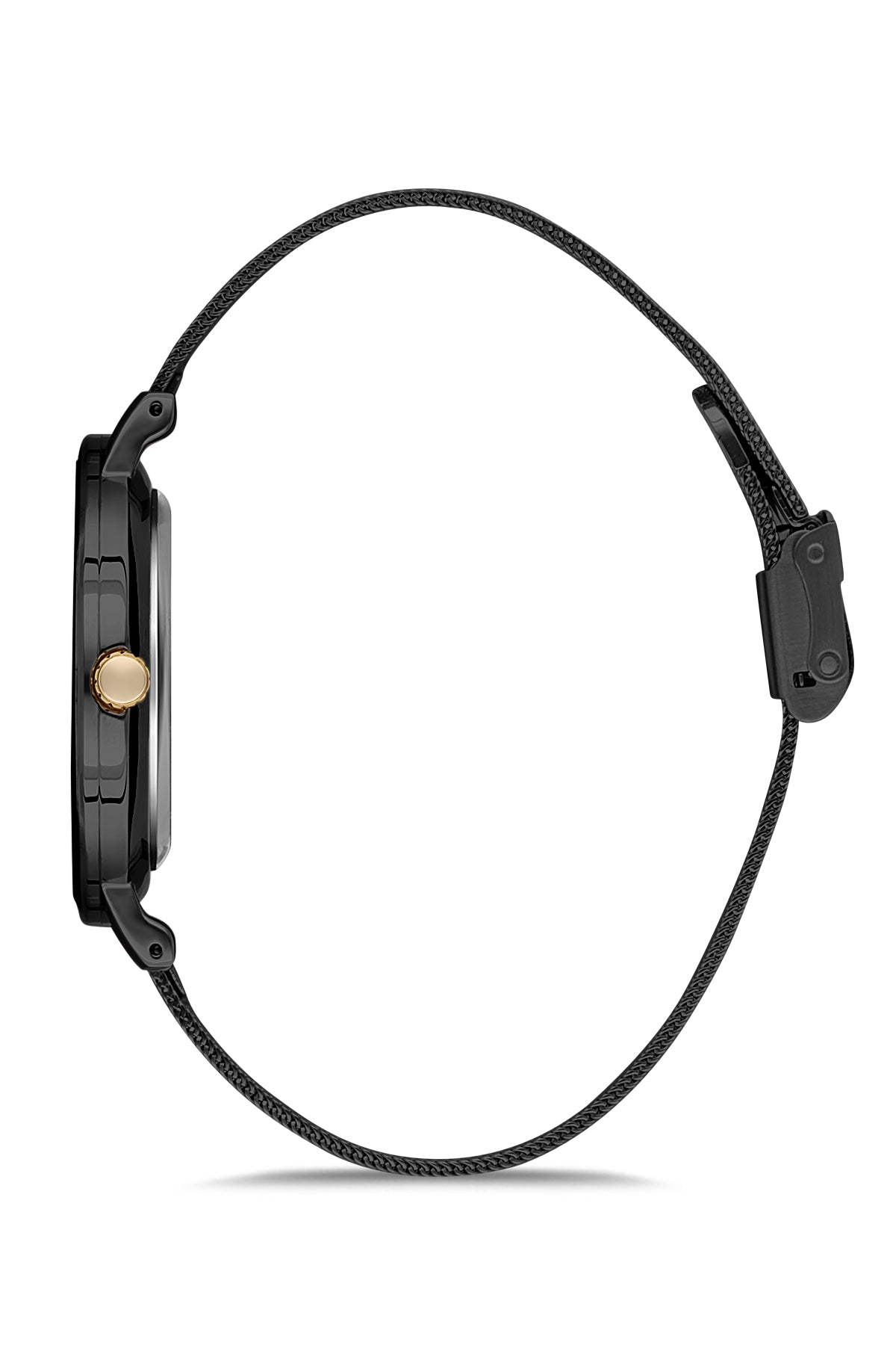 DAVID GUNER SİYAH KAPLAMALI SİYAH KADRANLI ERKEK KOL SAATİ - DG-8233GC-G2