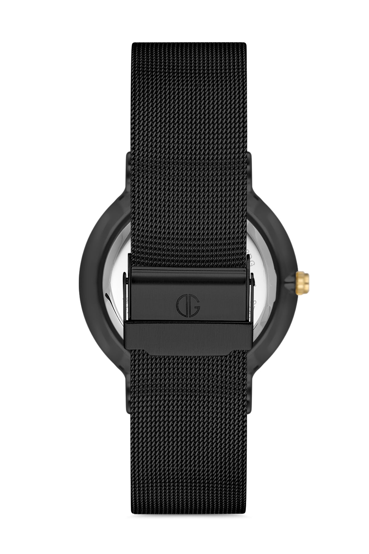 DAVID GUNER SİYAH KAPLAMALI SİYAH KADRANLI ERKEK KOL SAATİ - DG-8233GC-G2
