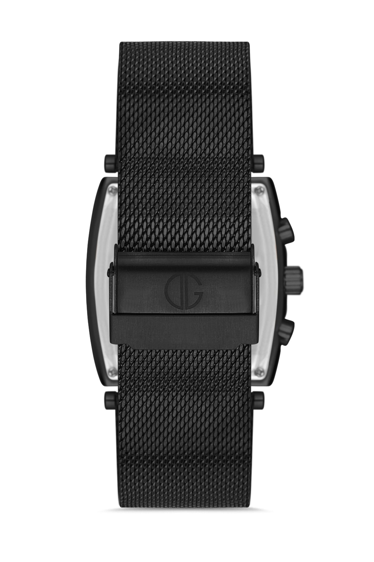 DAVID GUNER SİYAH KAPLAMALI SİYAH KADRANLI ERKEK KOL SAATİ DG-8057GC-G2