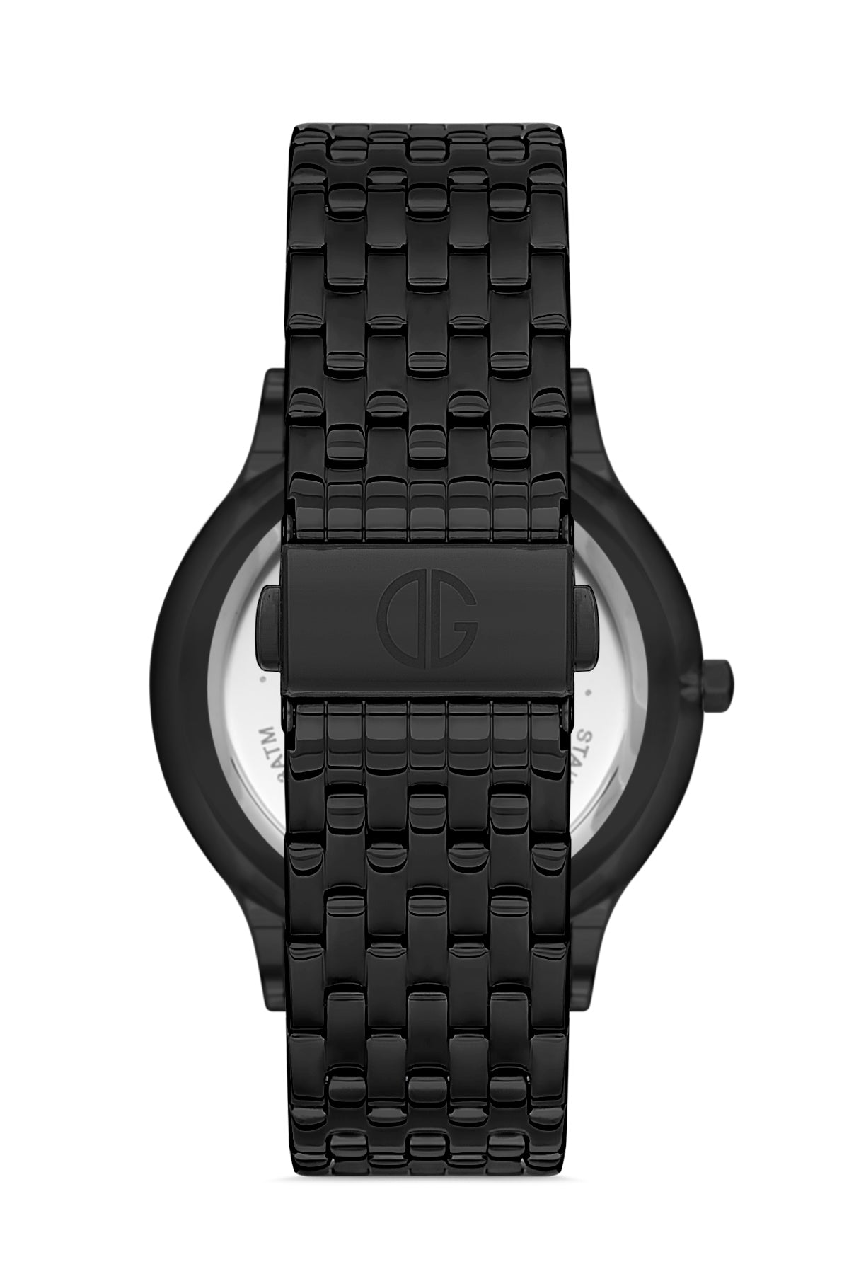 DAVID GUNER SİYAH KAPLAMALI SİYAH KADRANLI ERKEK KOL SAATİ - DG-8206GA-G2