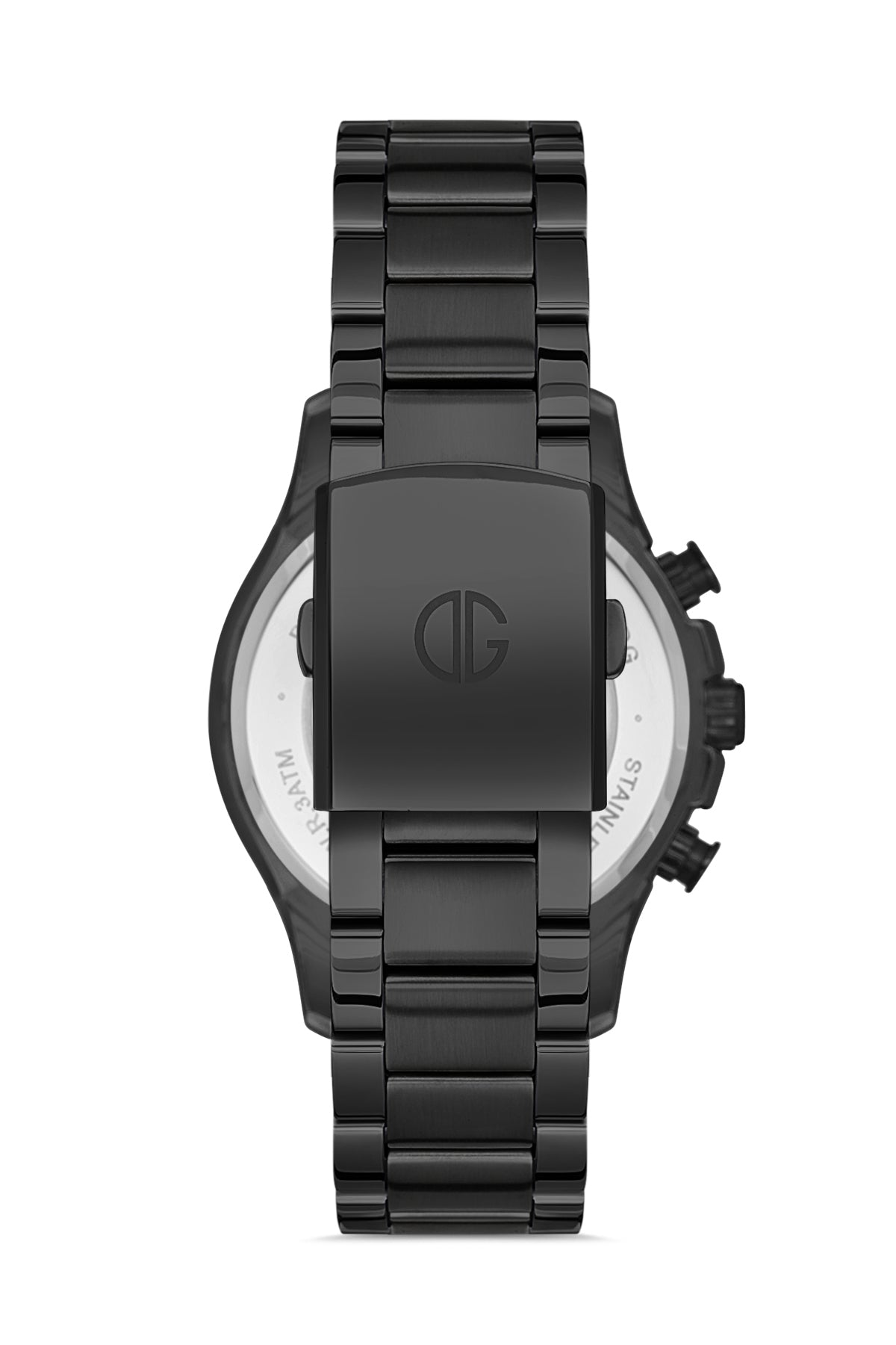 DAVID GUNER SİYAH KAPLAMALI SİYAH KADRANLI ERKEK KOL SAATİ DG-8226GA-G2