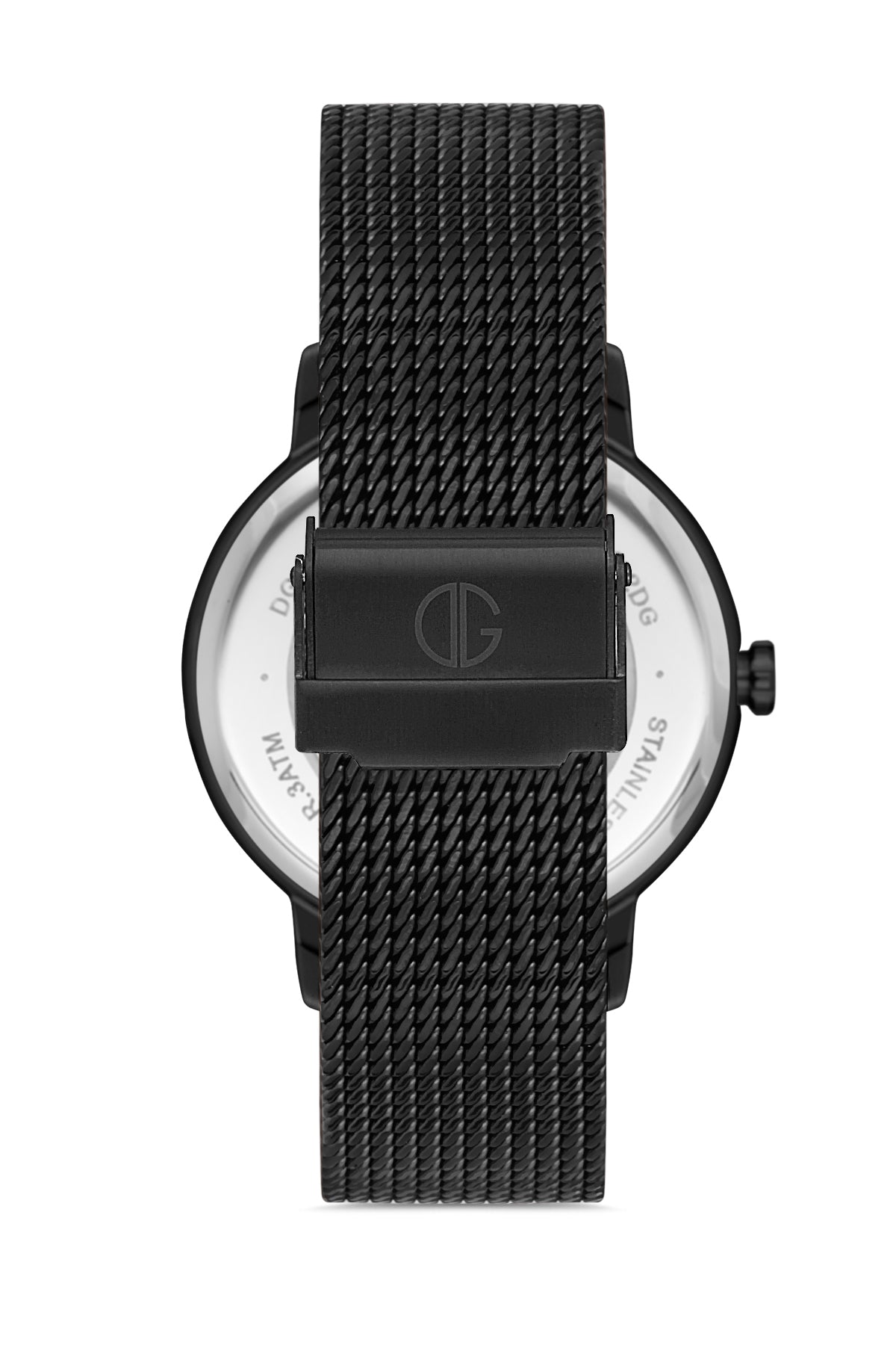 DAVID GUNER SİYAH KAPLAMALI SİYAH KADRANLI ERKEK KOL SAATİ - DG-8269GC-G2