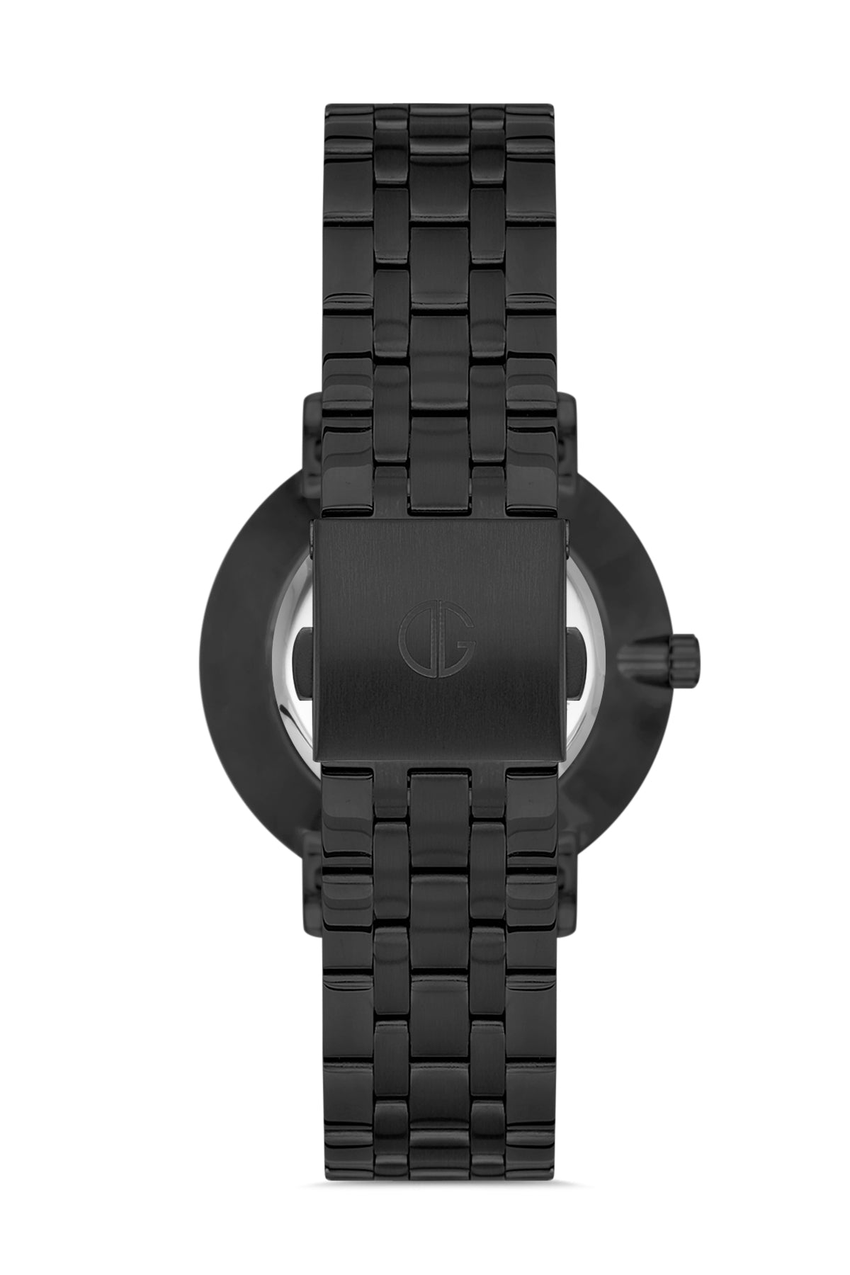 DAVID GUNER SİYAH KAPLAMALI SİYAH KADRANLI ERKEK KOL SAATİ - DG-8277GA-G2