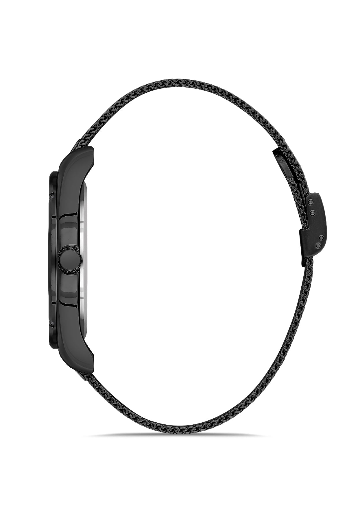 DAVID GUNER SİYAH KAPLAMALI SİYAH KADRANLI ERKEK KOL SAATİ DG-8285GC-G2