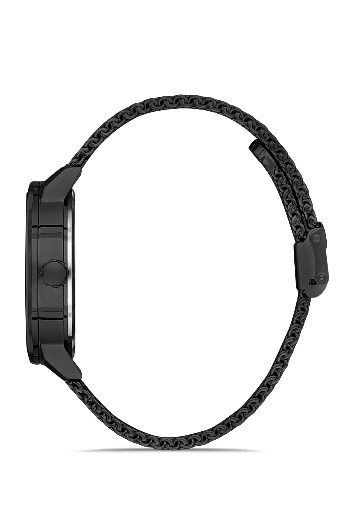 DAVID GUNER SİYAH KAPLAMALI SİYAH KADRANLI ERKEK KOL SAATİ DG-8292GC-G2