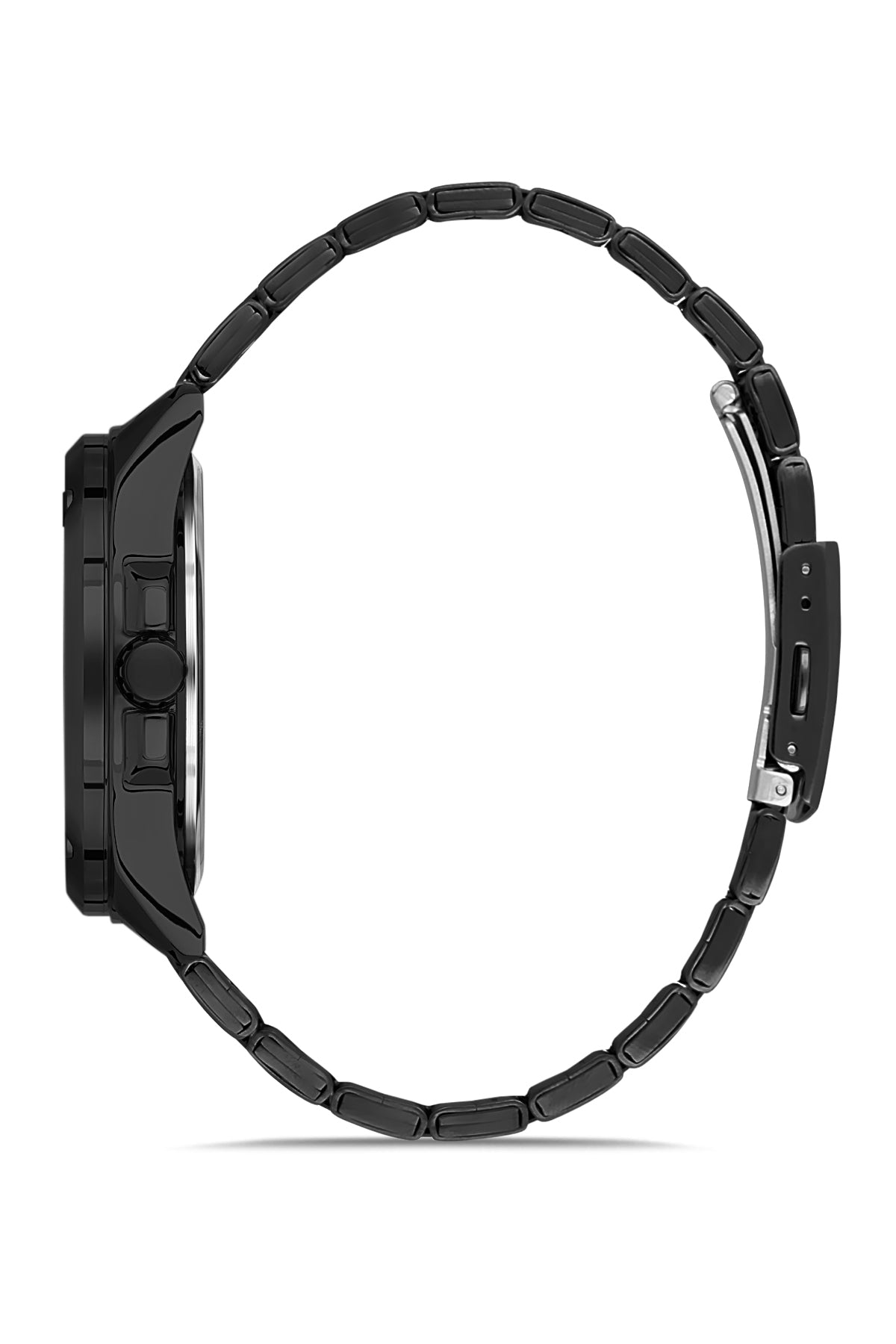 DAVID GUNER SİYAH KAPLAMALI SİYAH KADRANLI ERKEK KOL SAATİ DG-8306GA-G2