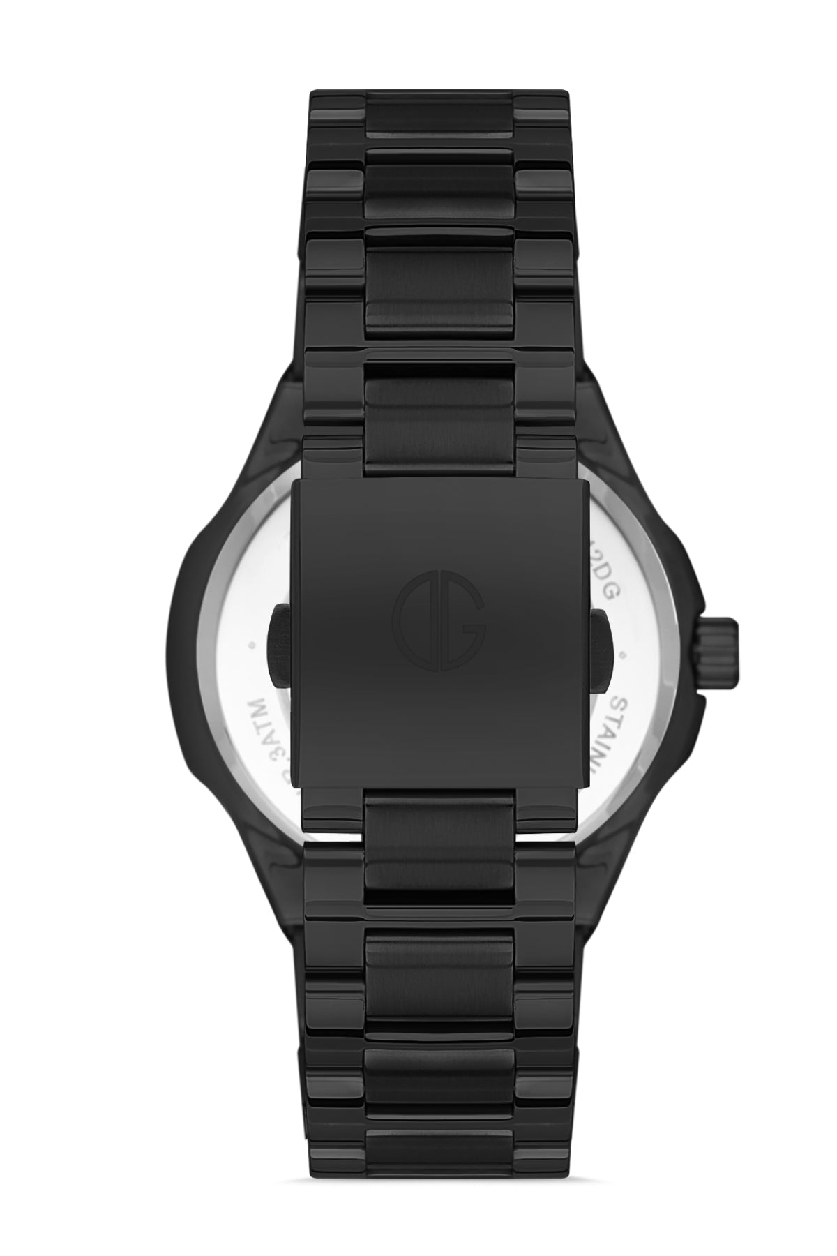 DAVID GUNER Siyah Kadranlı Siyah Kordonlu Erkek Kol Saati - DG-8342GA-G2