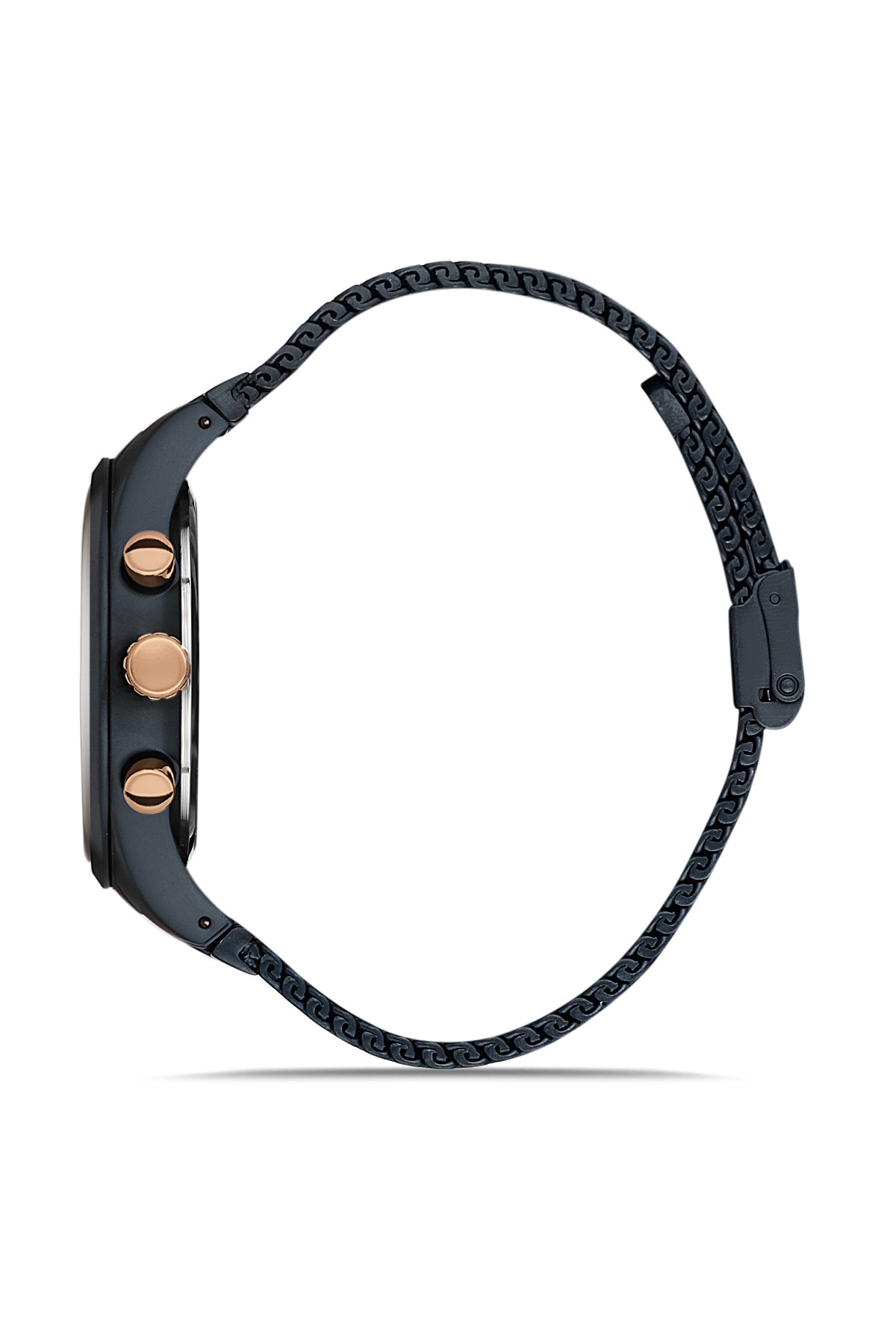 DAVID GUNER SİYAH KAPLAMALI SİYAH KADRANLI ERKEK KOL SAATİ - DG-8343GC-G2