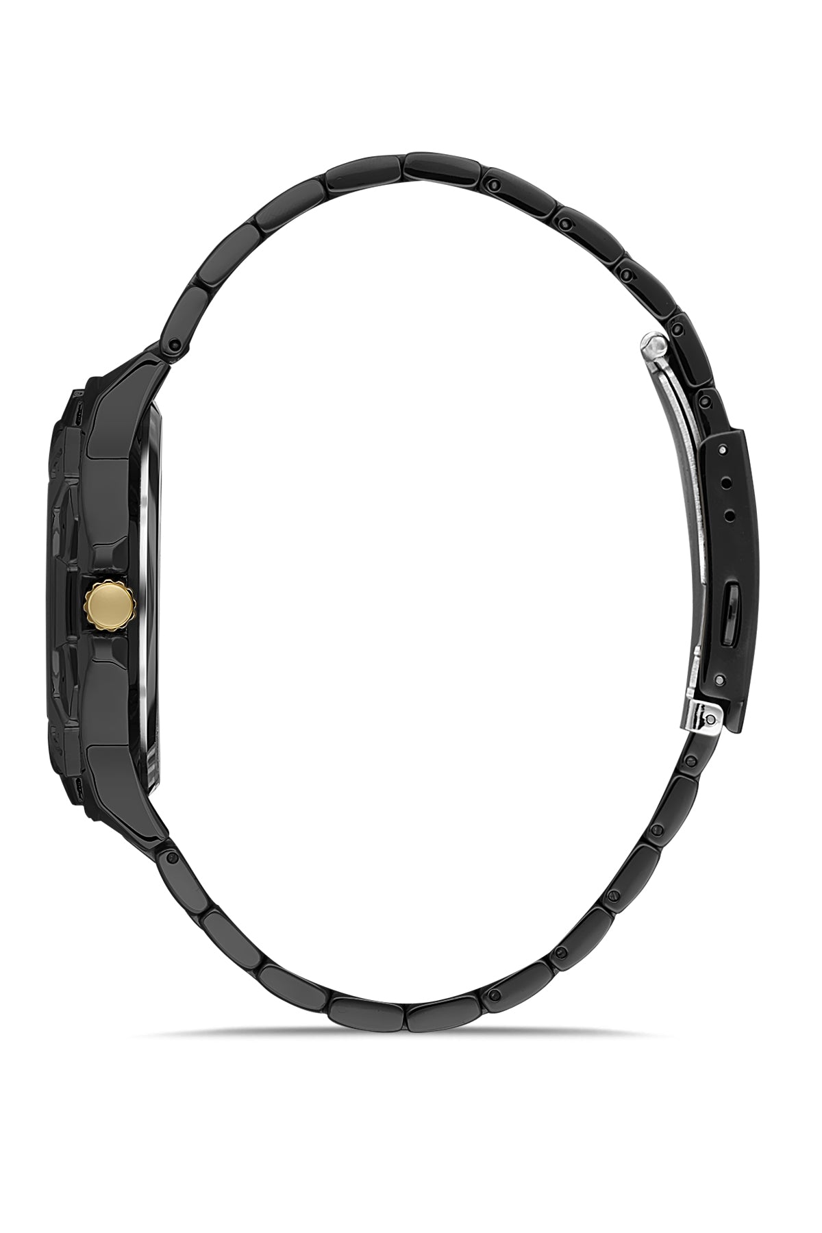 DAVID GUNER SİYAH KAPLAMALI SİYAH KADRANLI ERKEK KOL SAATİ DG-8353GA-G2