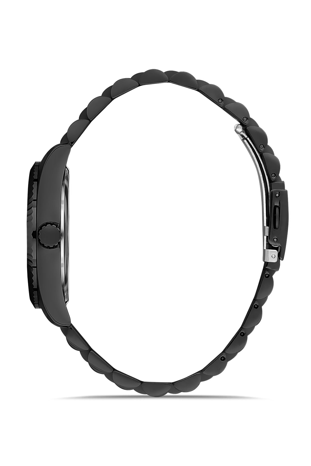 DAVID GUNER SİYAH KAPLAMALI SİYAH KADRANLI ERKEK KOL SAATİ DG-8382GA-G2