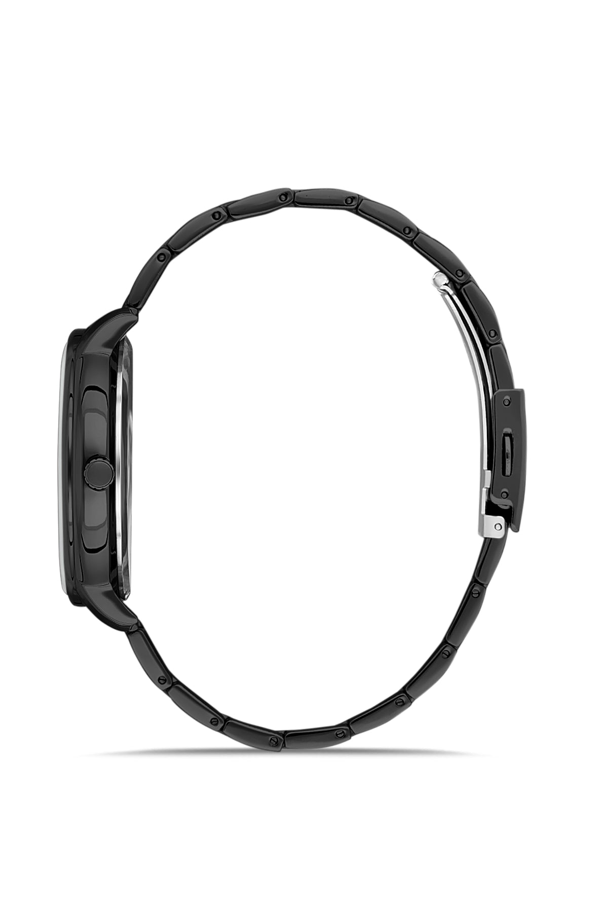 DAVID GUNER SİYAH KAPLAMALI SİYAH KADRANLI ERKEK KOL SAATİ DG-8399GA-G2