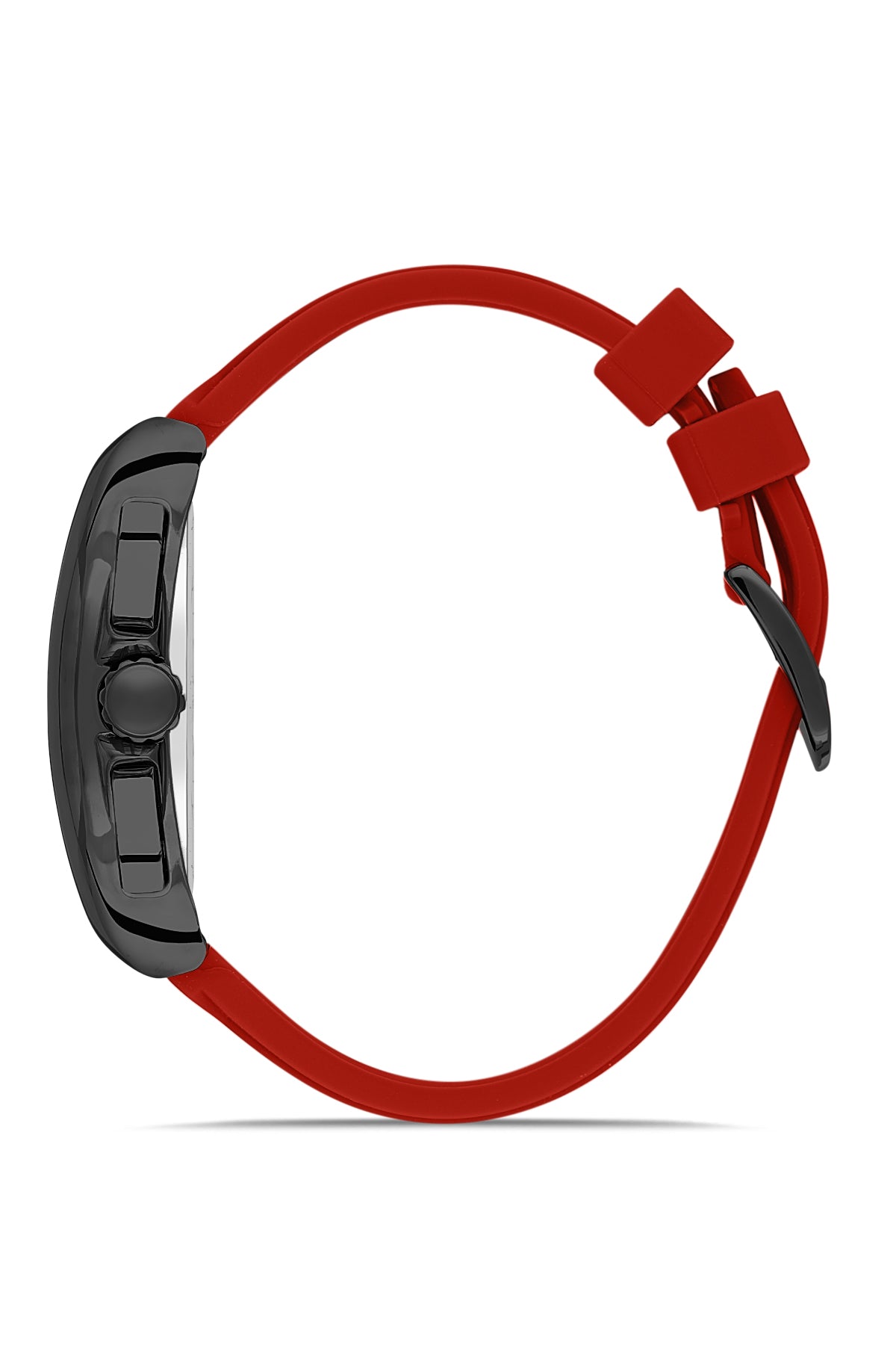 DAVID GUNER Siyah Kaplama Siyah Kadranlı Multi Fonksiyonlu Erkek Kol Saati