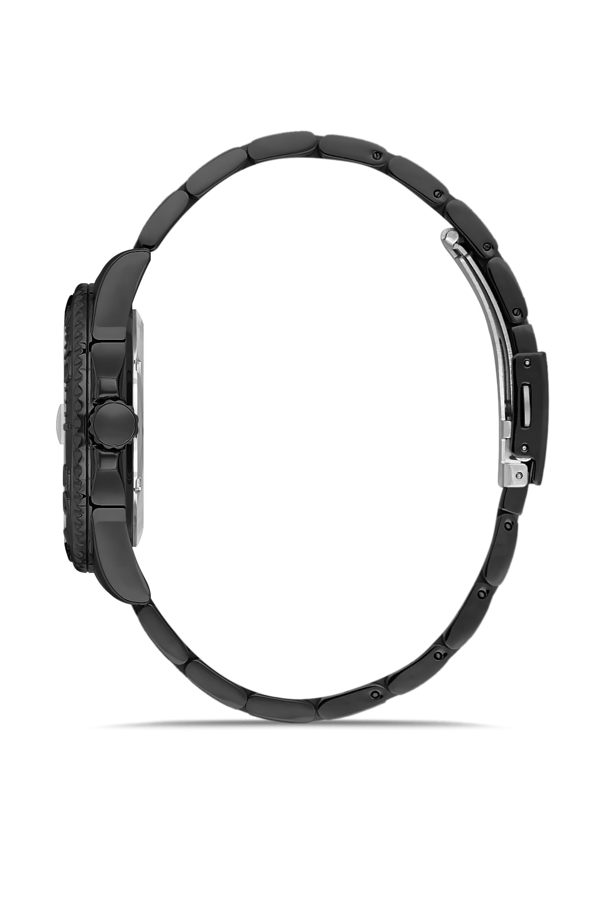 DAVID GUNER SİYAH KAPLAMALI SİYAH KADRANLI ERKEK KOL SAATİ DG-8712GA-G2