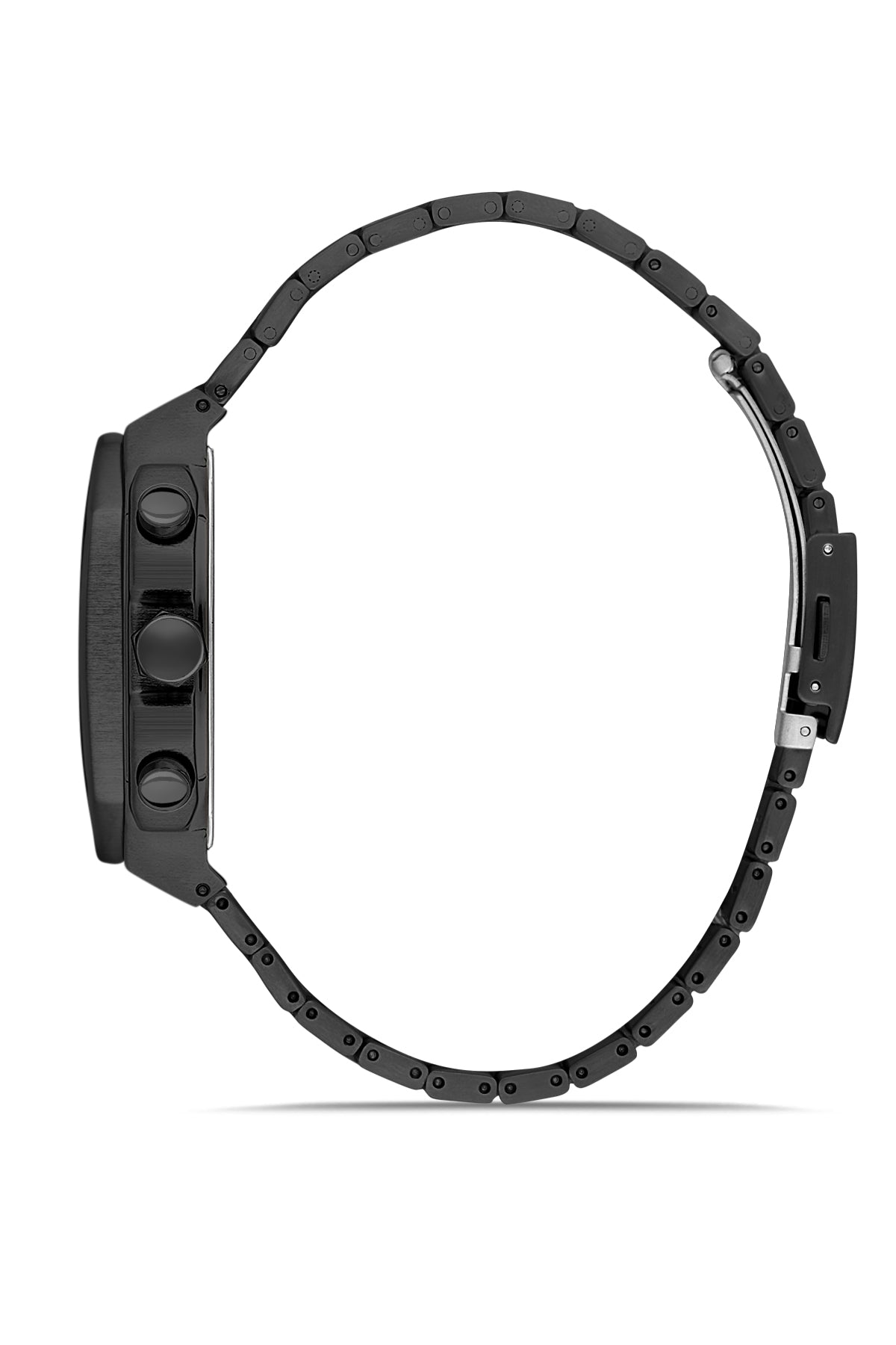 DAVID GUNER Siyah Kadranlı Siyah Kaplama Erkek Kol Saati