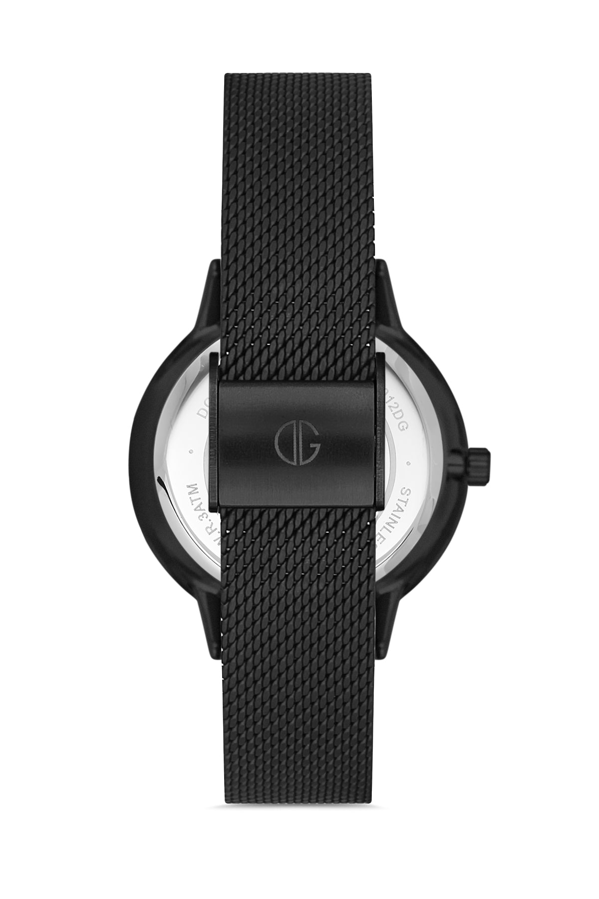 DAVID GUNER SİYAH KAPLAMALI SİYAH KADRANLI KADIN KOL SAATİ DG-8310LC-G2E