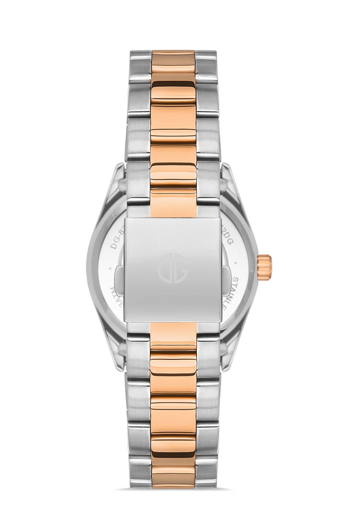 DAVID GUNER Calendar and Silver Dial Women's Watch