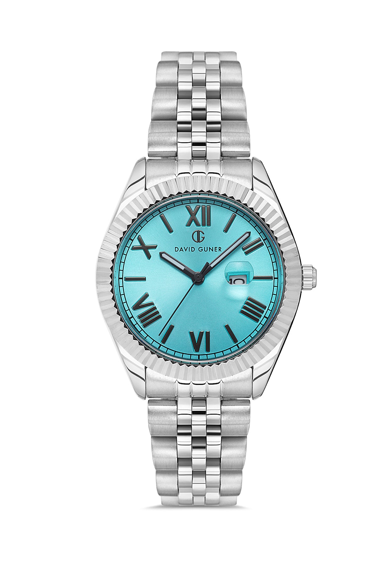 DAVID GUNER Turquoise Dial Women's Watch