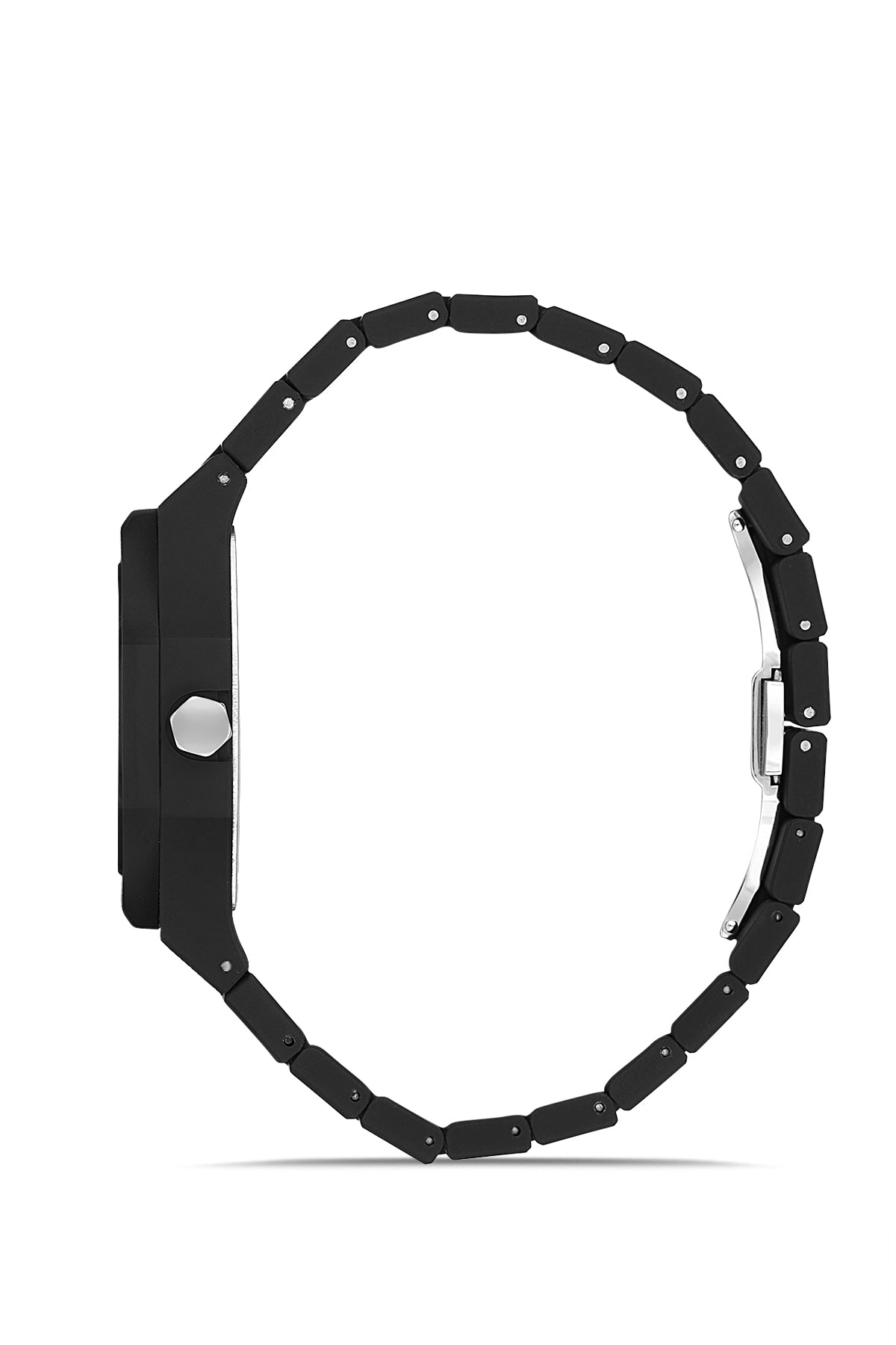 DAVID GUNER Turkuaz Kadranlı Siyah Kaplamalı Polikarbon Erkek Kol Saati - DG-8660GD-G3